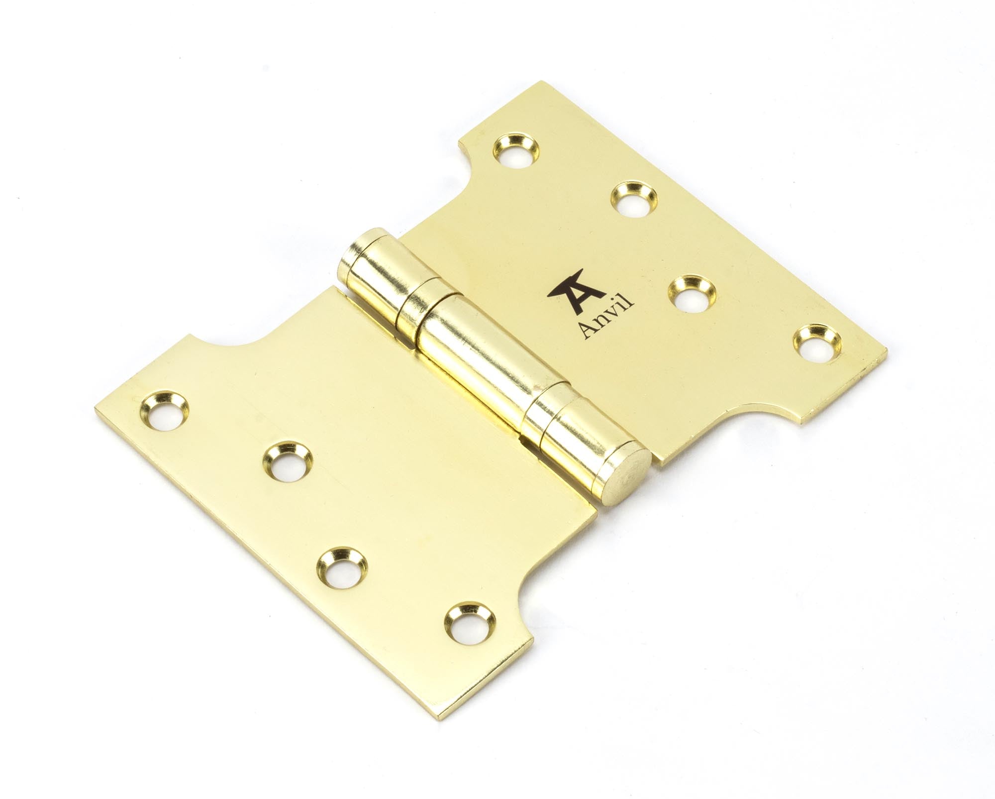 Polished Brass 4" x 3" x 5" Parliament Hinge (pair) ss