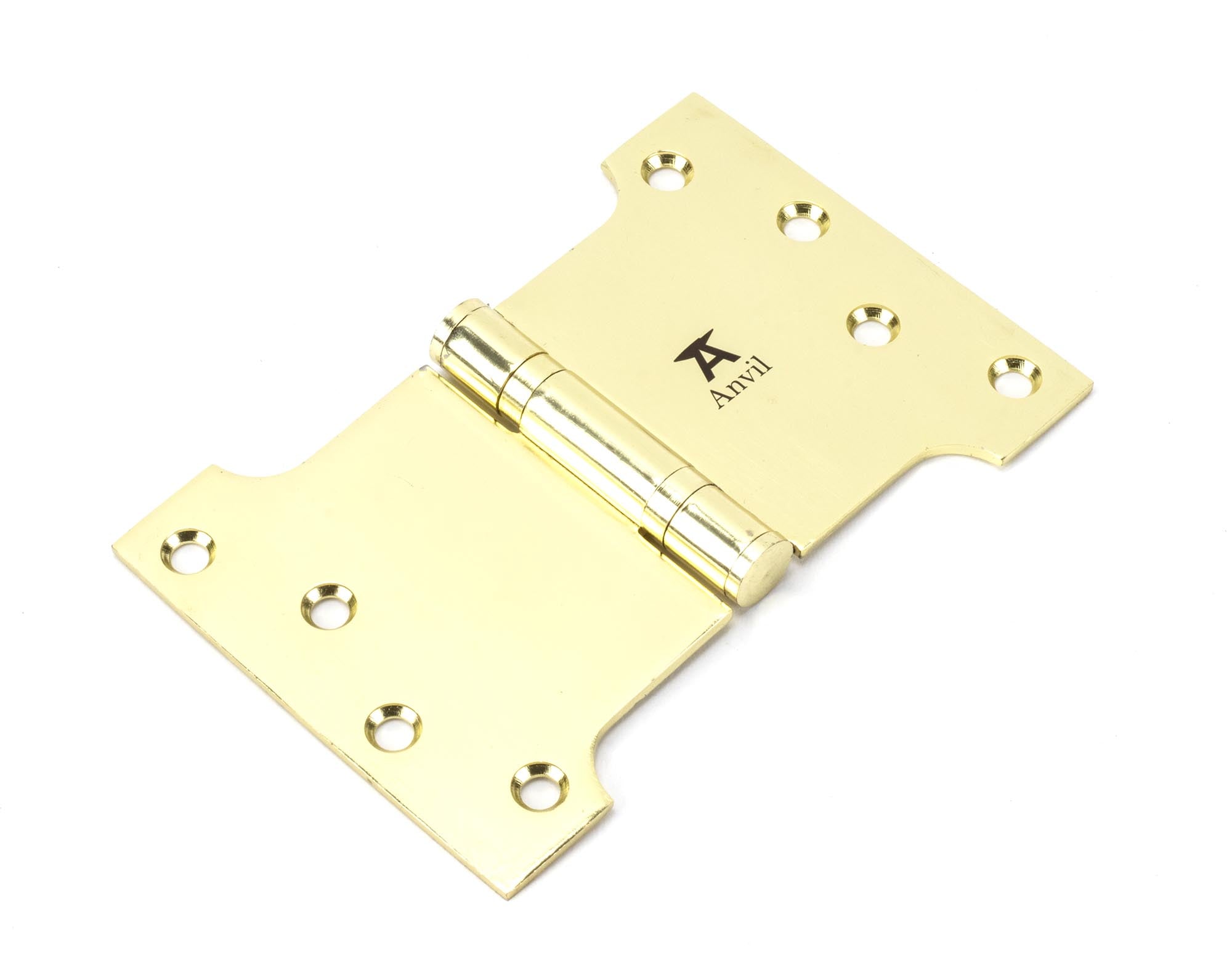 Polished Brass 4" x 4" x 6" Parliament Hinge (pair) ss