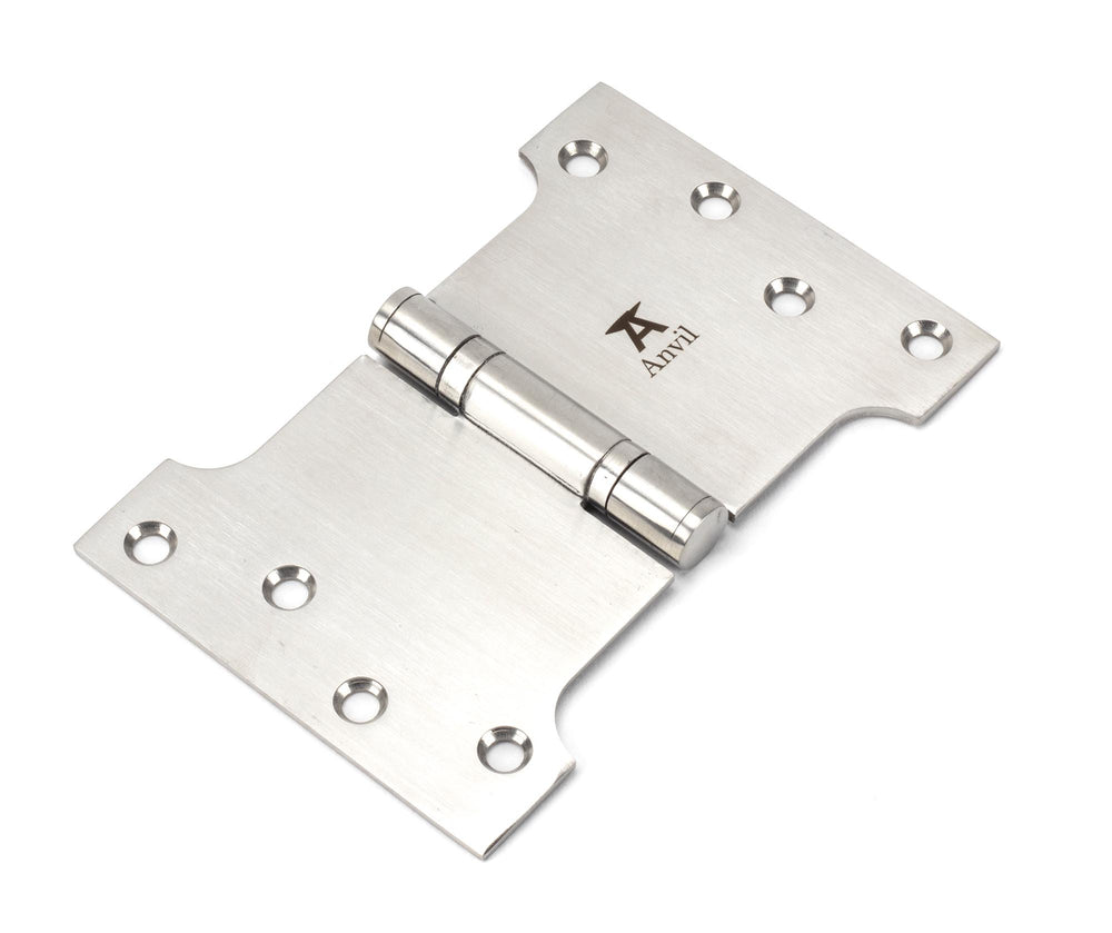 Satin SS (304) 4" x 4" x 6" Parliament Hinge (pair)