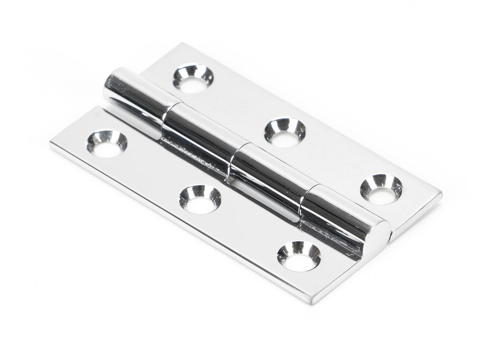 Polished Chrome 2" Butt Hinge (pair)