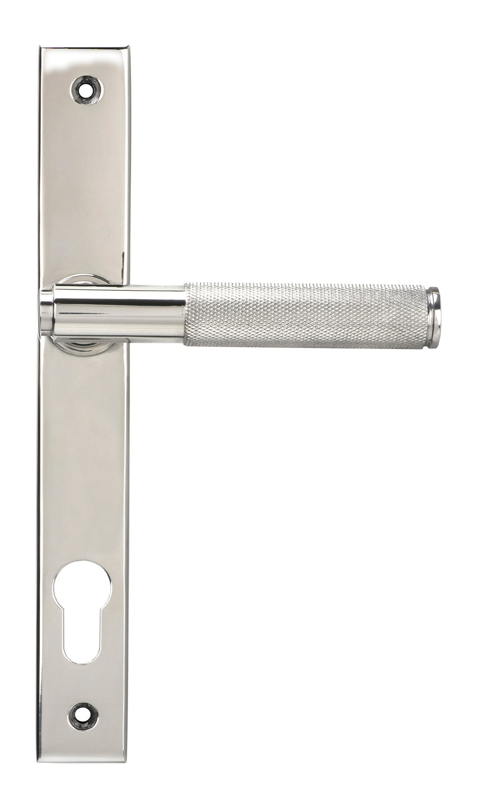 Polished Marine SS (316) Brompton Slimline Lever Espag. Lock Set