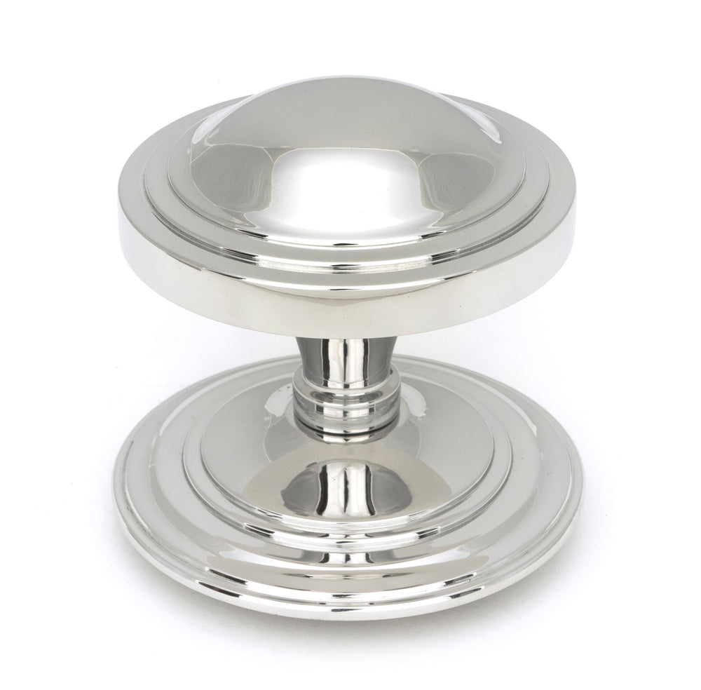 Polished Marine SS (316) Art Deco Centre Door Knob