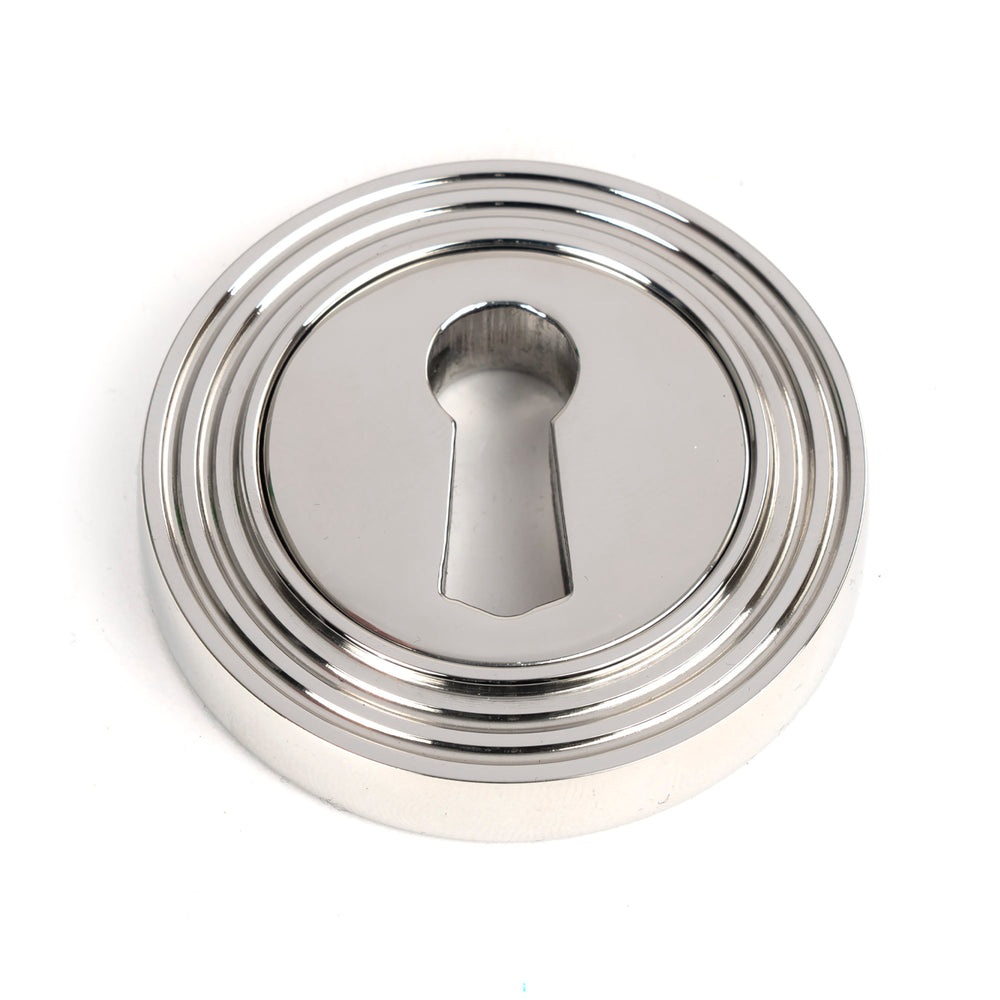 Polished Marine SS (316) Round Escutcheon (Beehive)