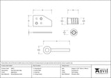 Key-Flush Sash Stop