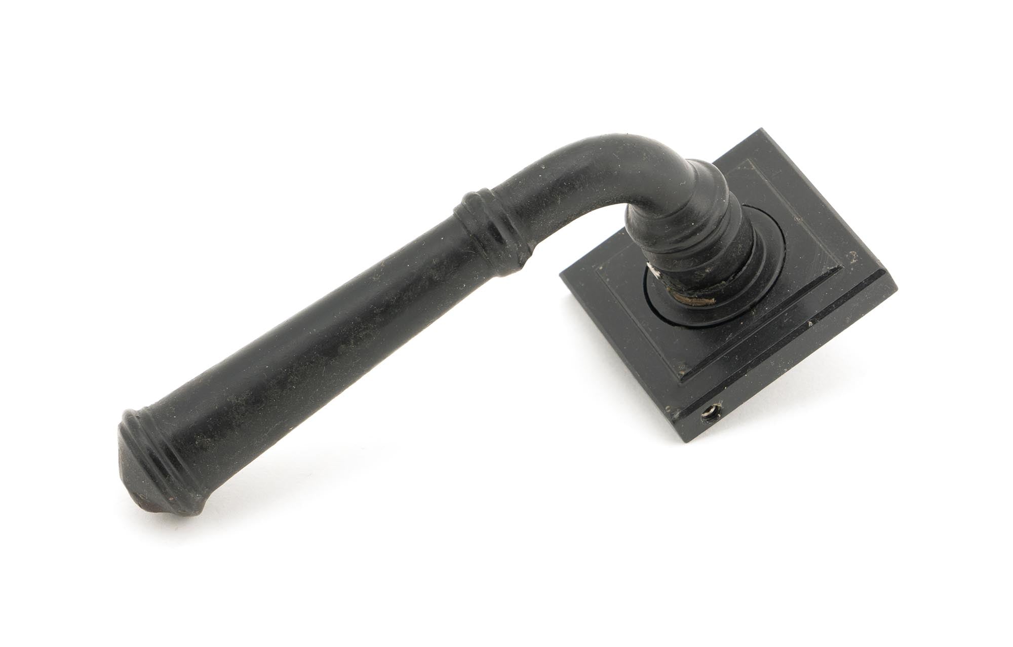 External Beeswax Regency Lever on Rose Set (Square) - Unsprung