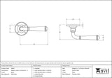 Regency Lever on Rose Set