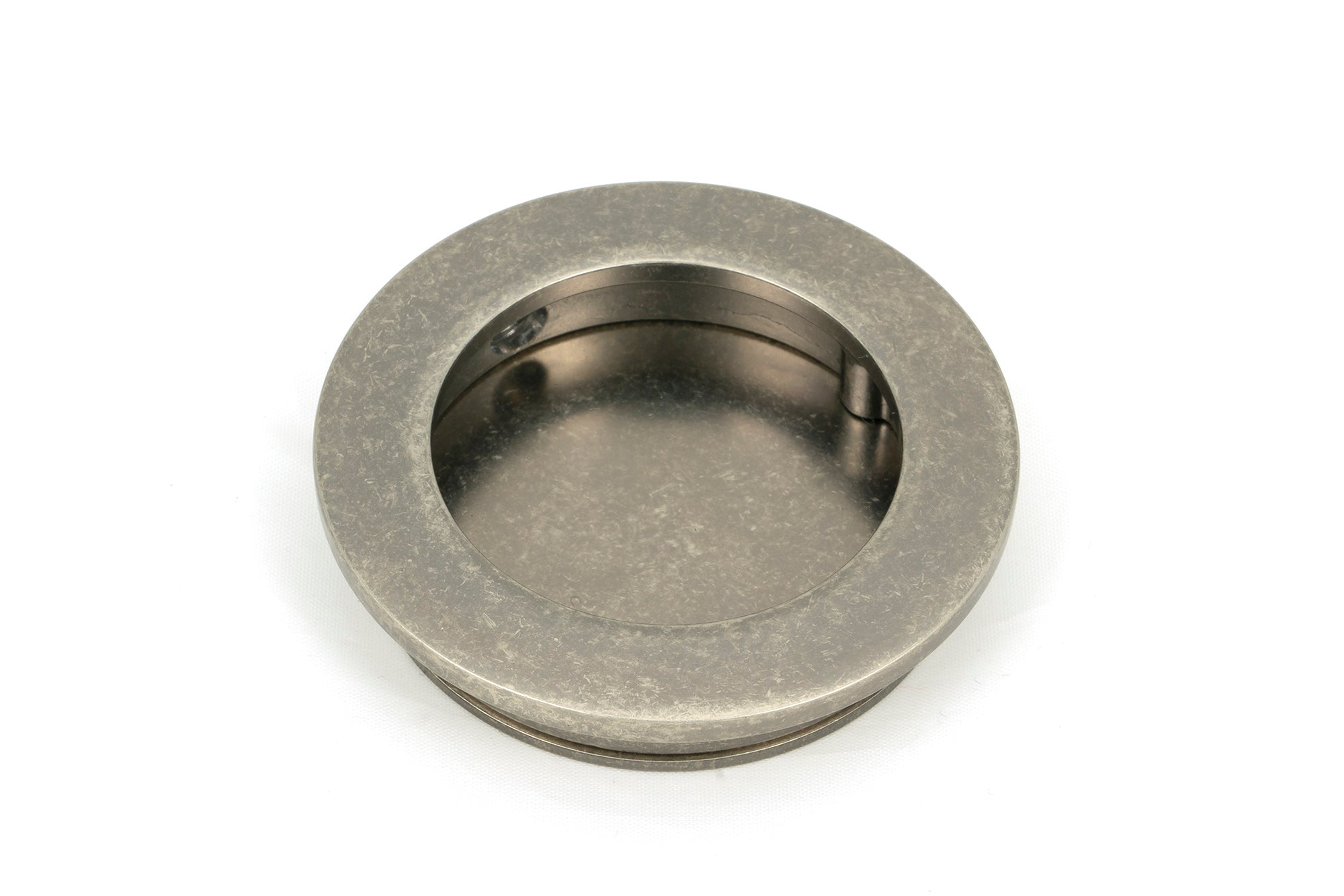 Pewter 60mm Plain Round Pull