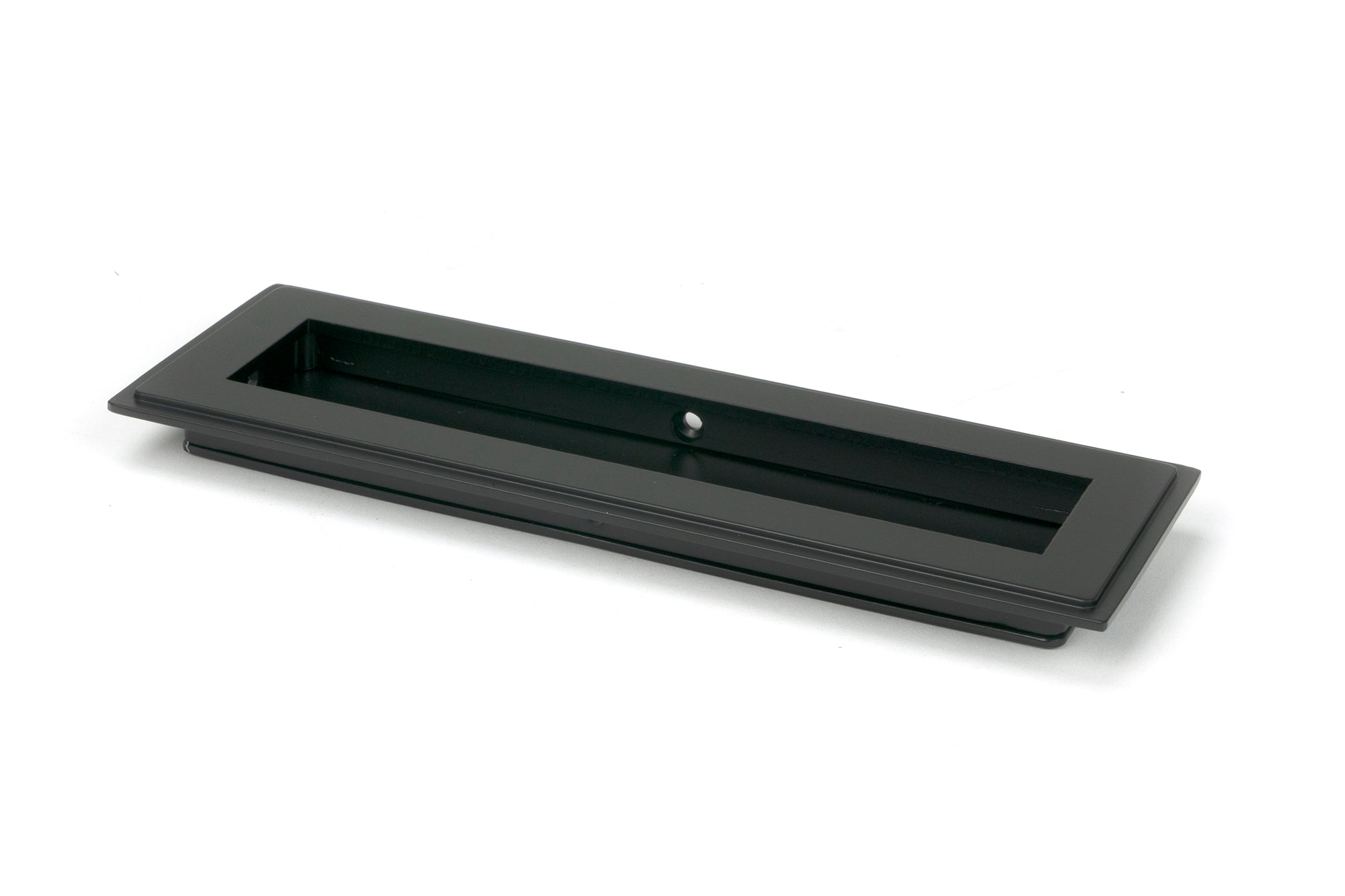 Matt Black 175mm Art Deco Rectangular Pull