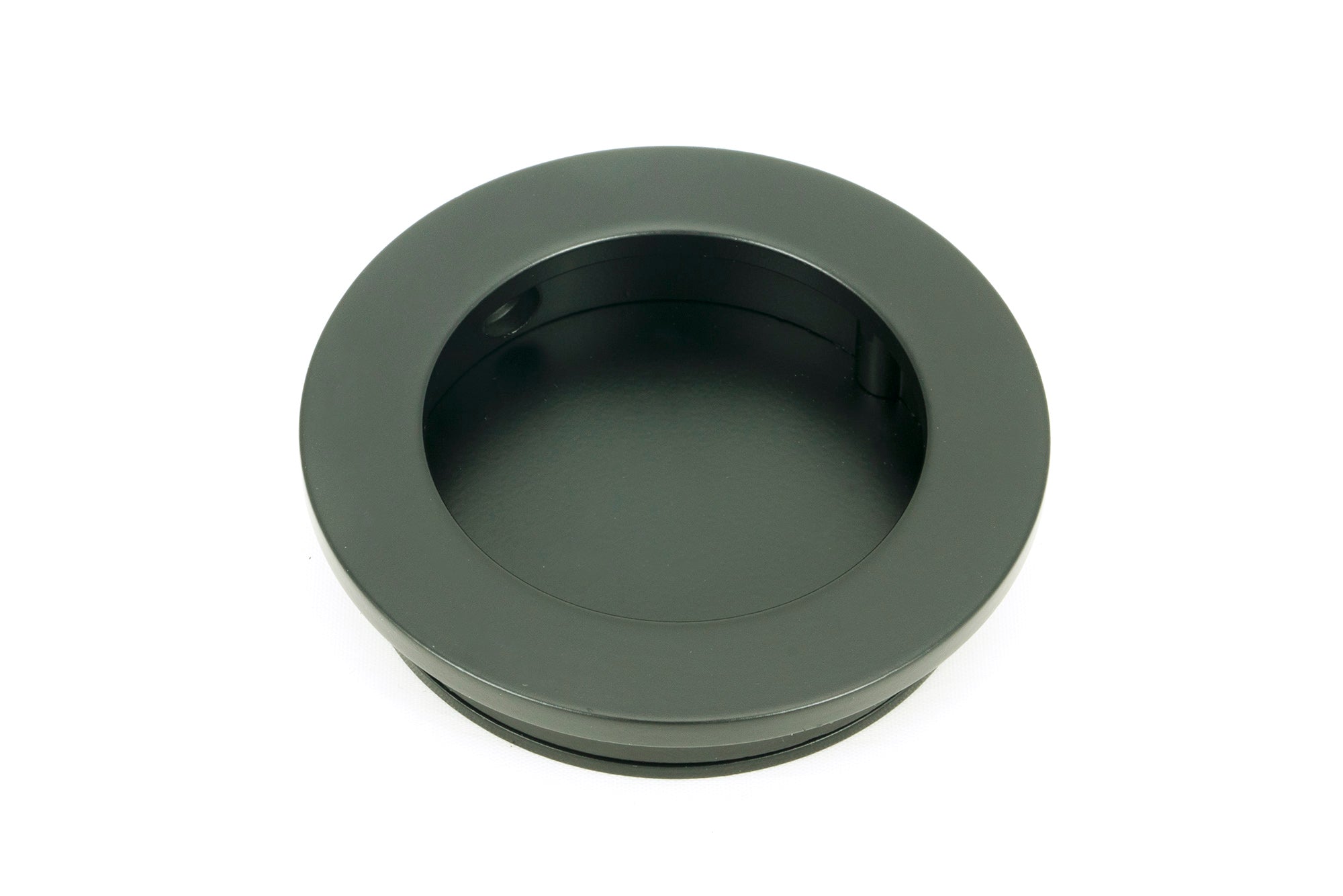 Matt Black 60mm Plain Round Pull