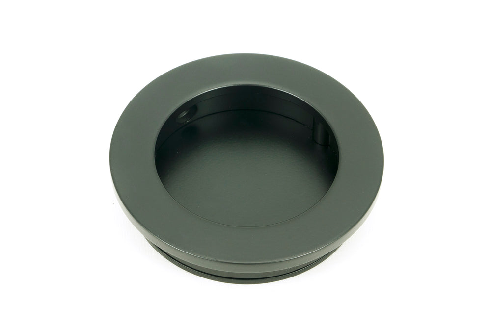 Matt Black 60mm Plain Round Pull