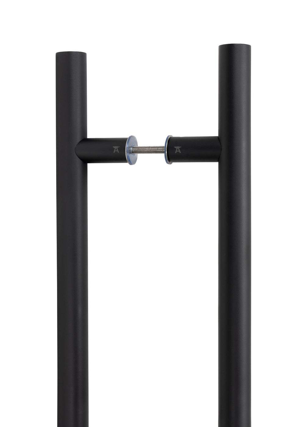 Matt Black SS (316) 0.9m T Bar Handle B2B Fix 32mm Ø