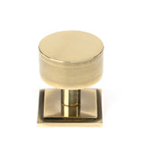 Aged Brass Kelso Cabinet Knob - 32mm (Square)