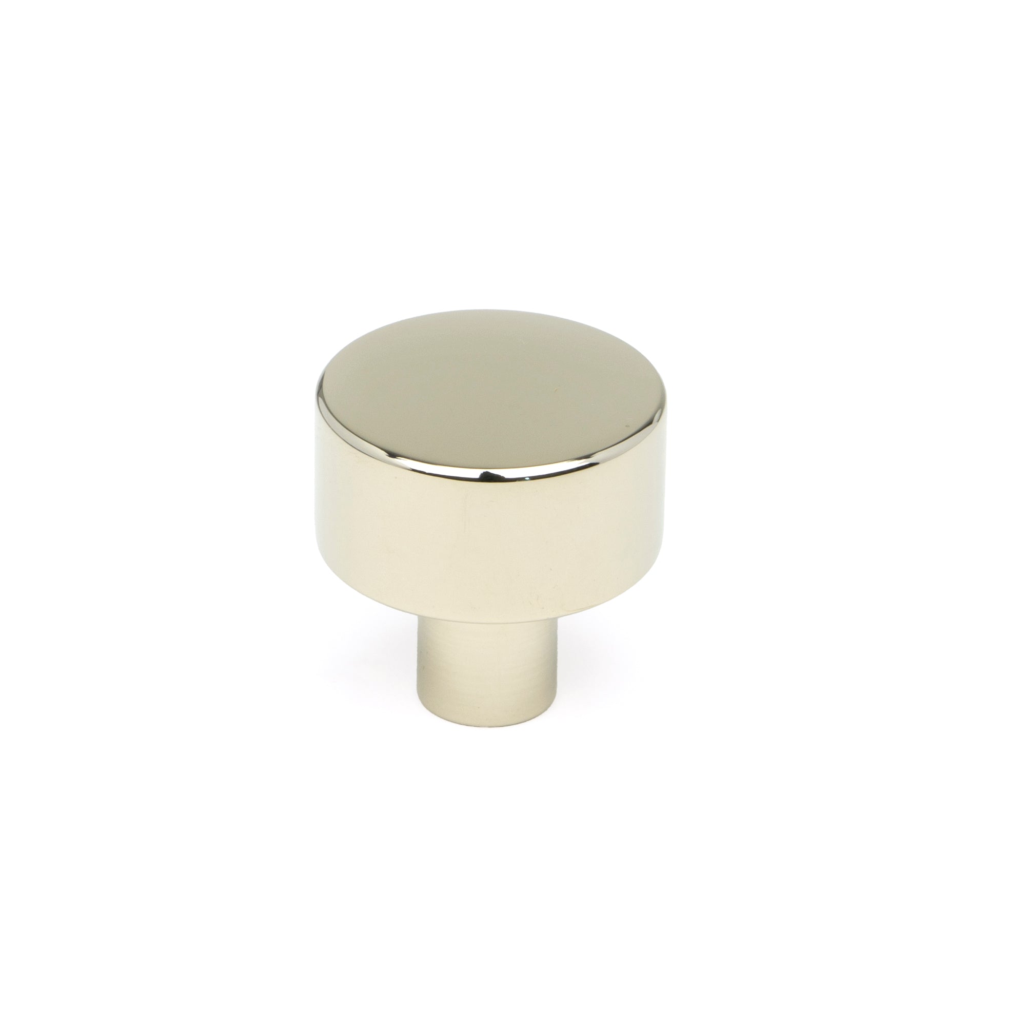 Polished Nickel Kelso Cabinet Knob - 25mm (No Rose)