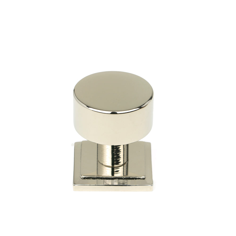 Polished Nickel Kelso Cabinet Knob - 25mm (Square)