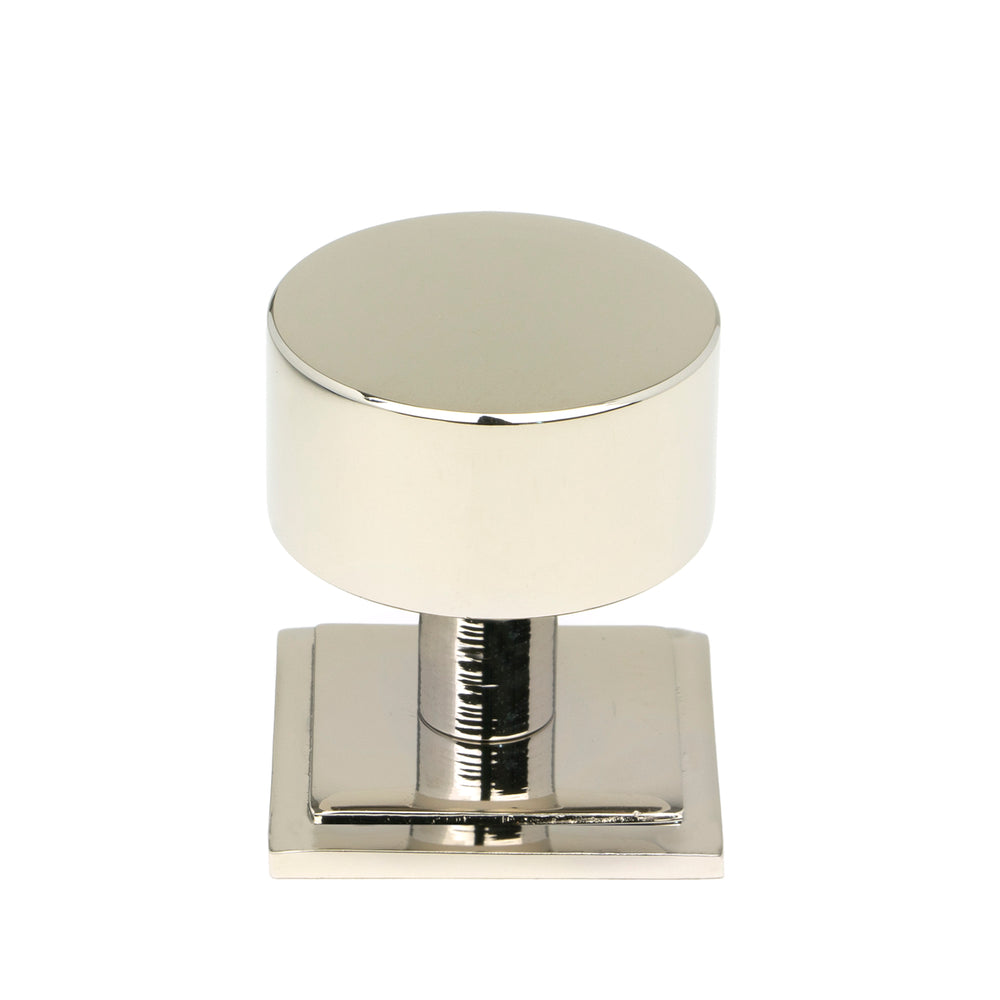 Polished Nickel Kelso Cabinet Knob - 32mm (Square)