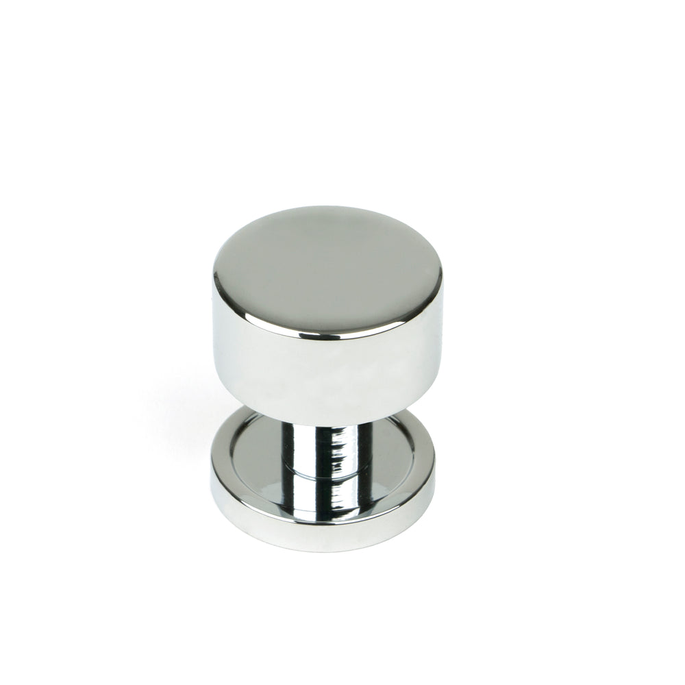 Polished Chrome Kelso Cabinet Knob - 25mm (Plain)
