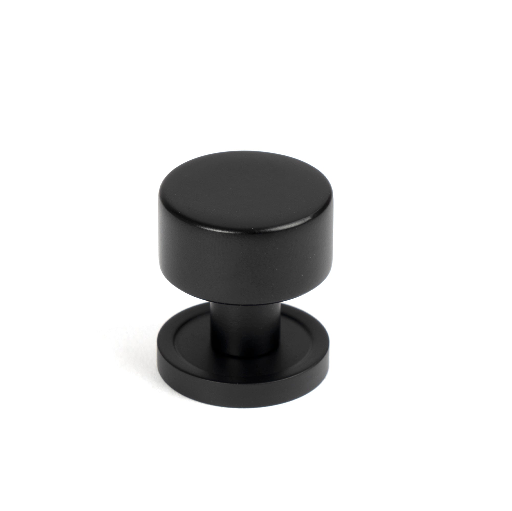 Matt Black Kelso Cabinet Knob - 25mm (Plain)