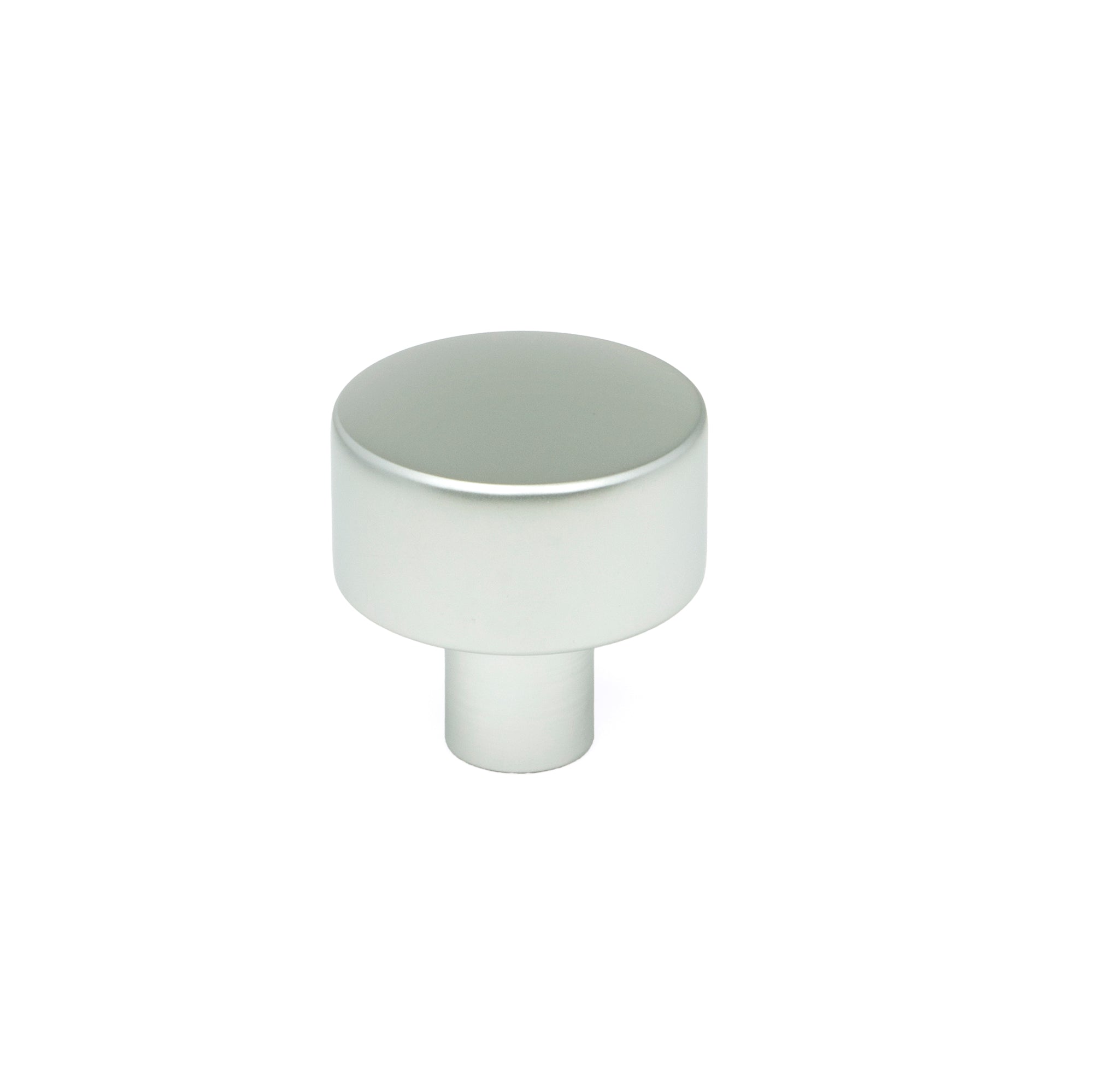 Satin Chrome Kelso Cabinet Knob - 25mm (No rose)