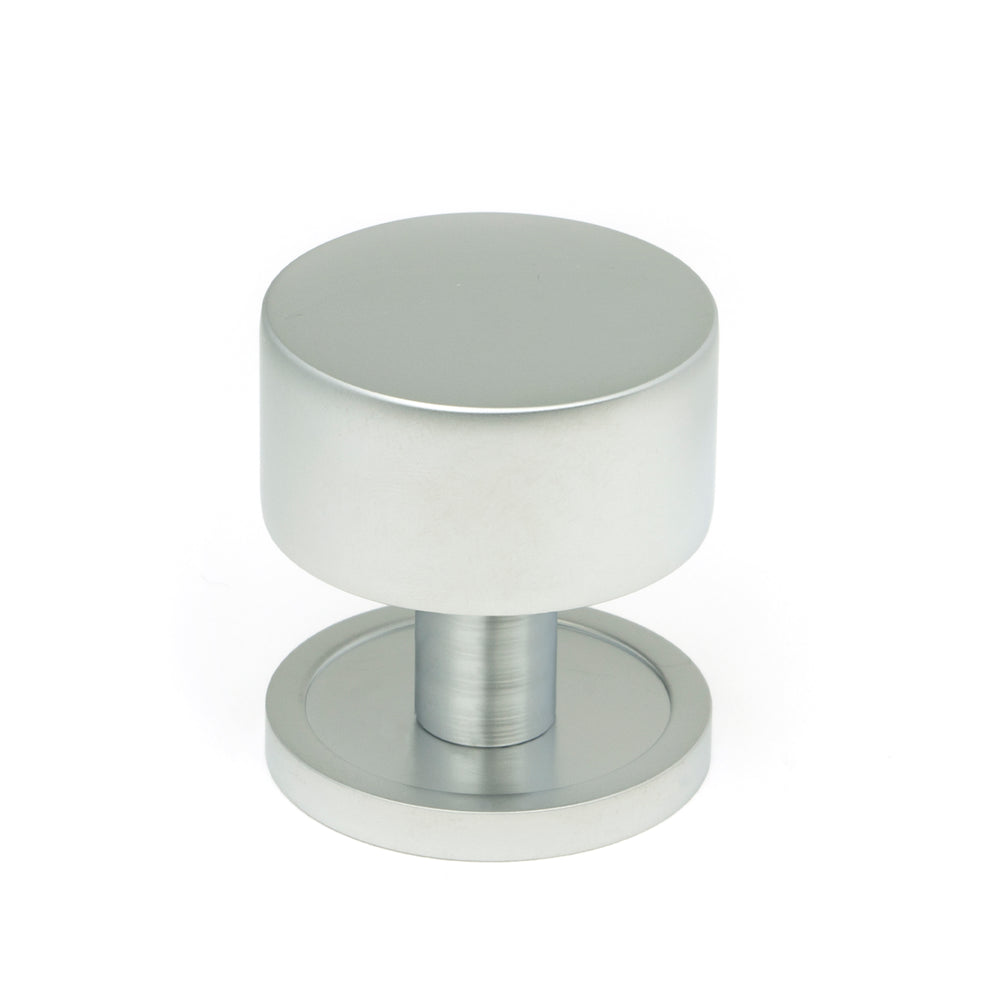 Satin Chrome Kelso Cabinet Knob - 32mm (Plain)