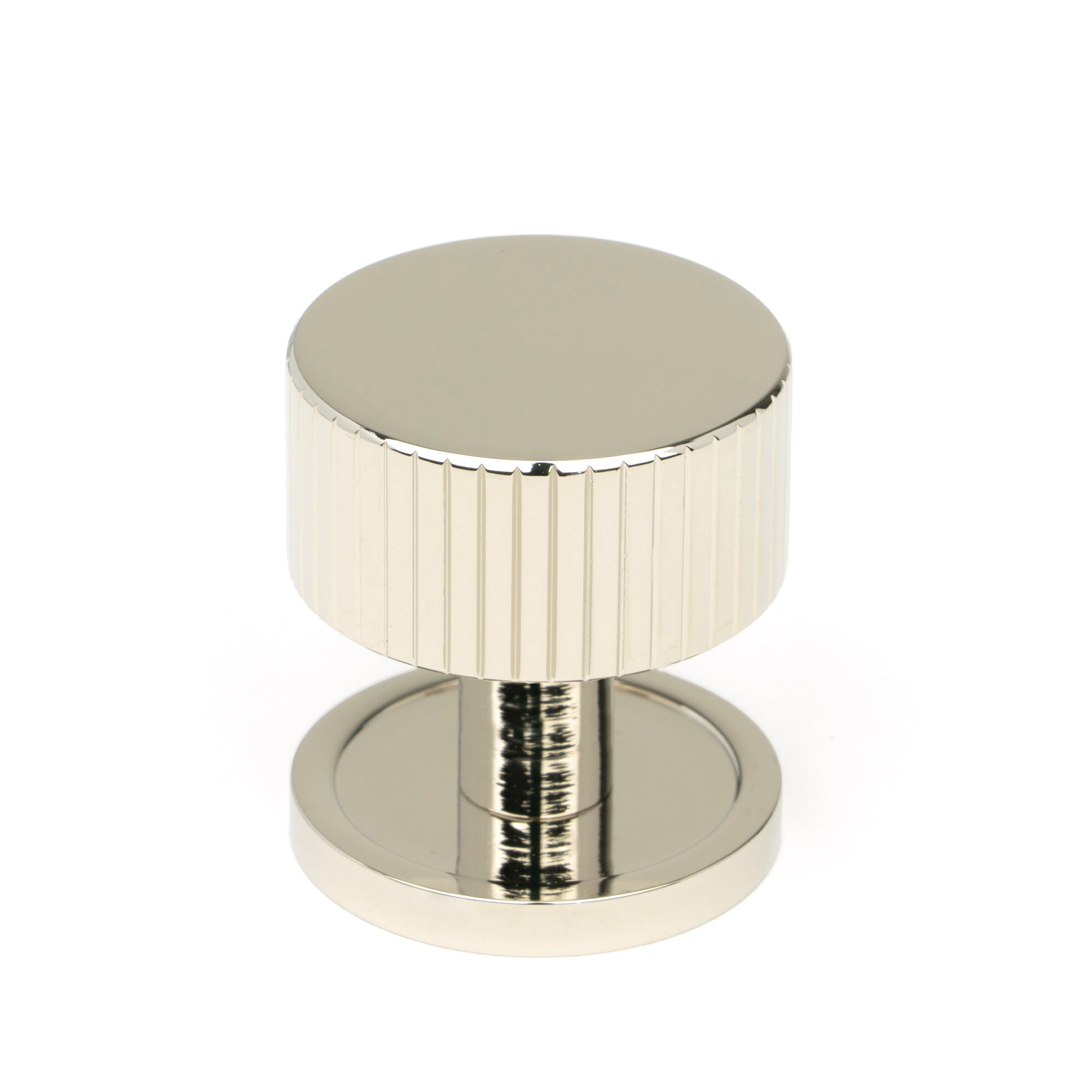Polished Nickel Judd Cabinet Knob - 32mm (Plain)