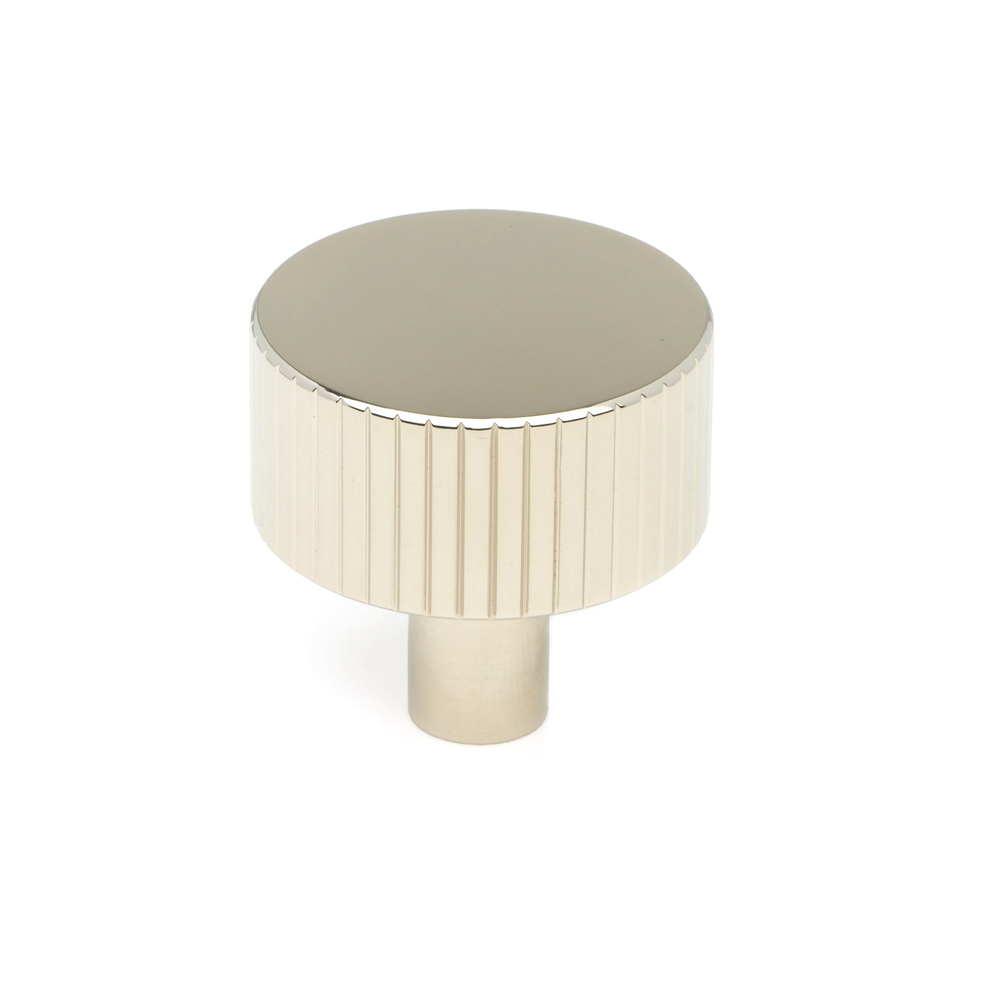 Polished Nickel Judd Cabinet Knob - 32mm (No rose)