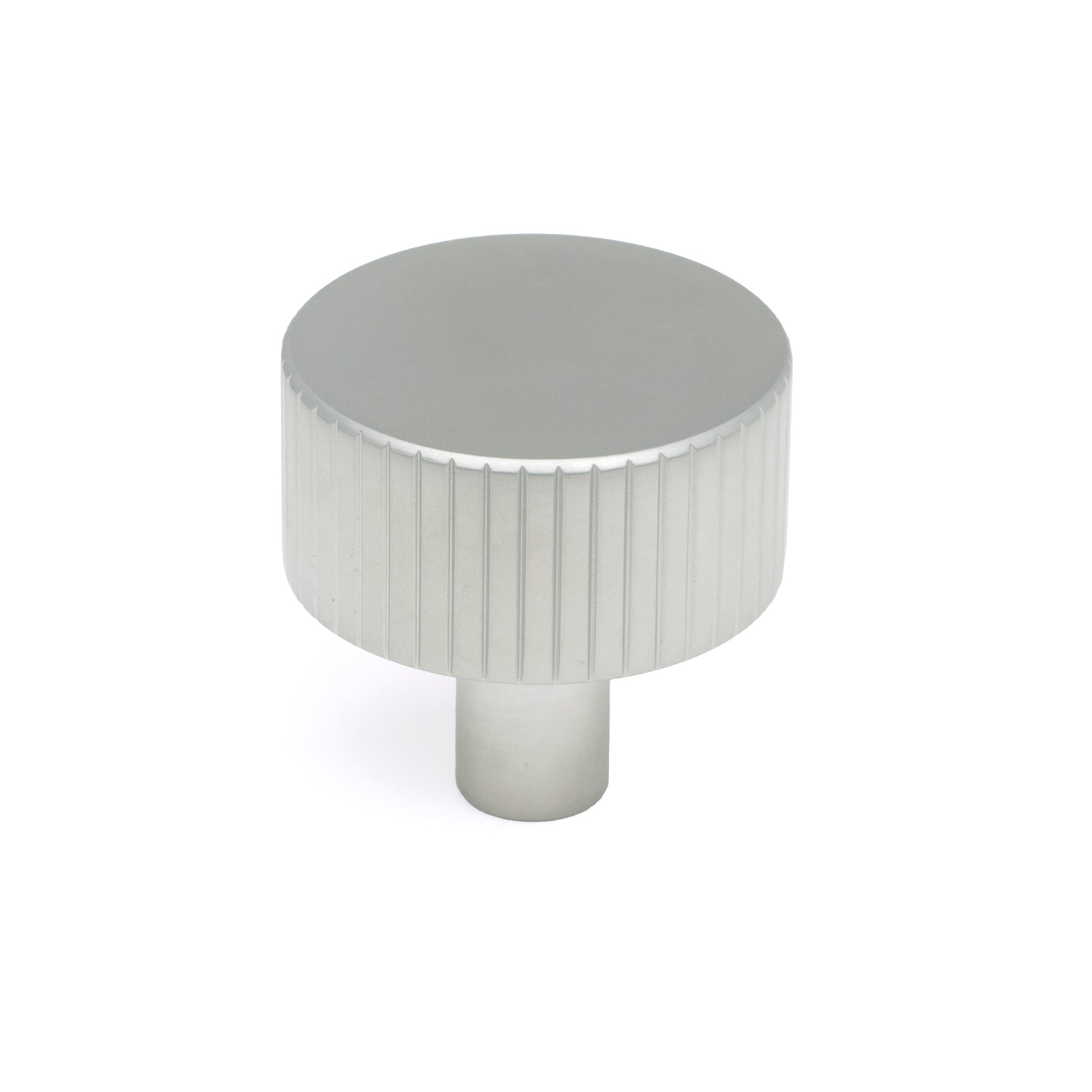 Satin Chrome Judd Cabinet Knob - 32mm (No rose)