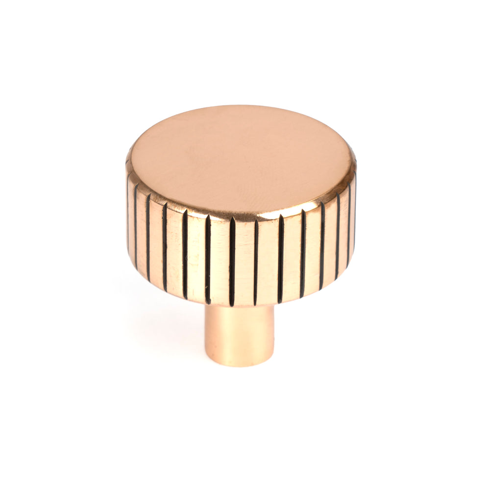 Polished Bronze Judd Cabinet Knob - 32mm (No rose)
