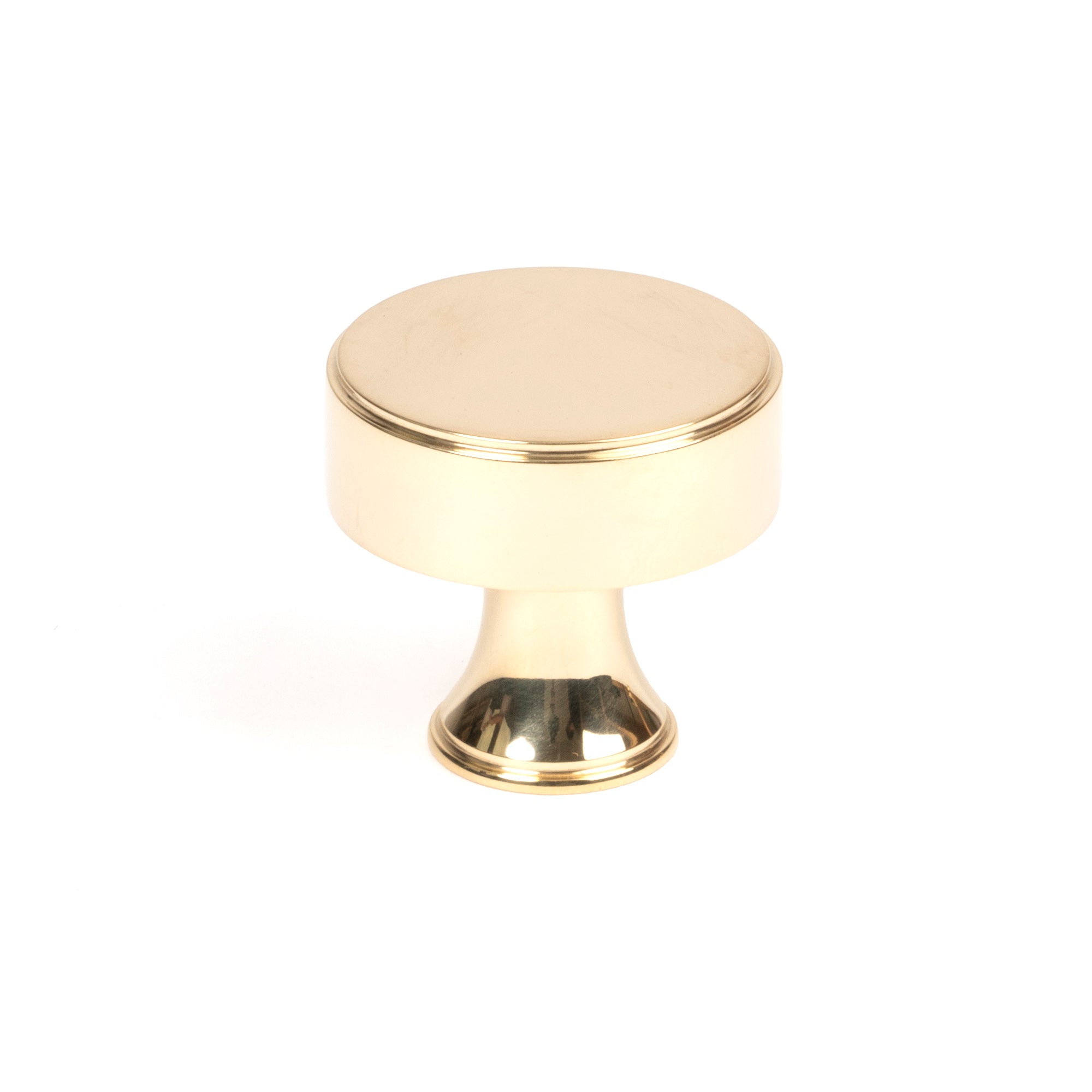 Polished Brass Scully Cabinet Knob - 32mm