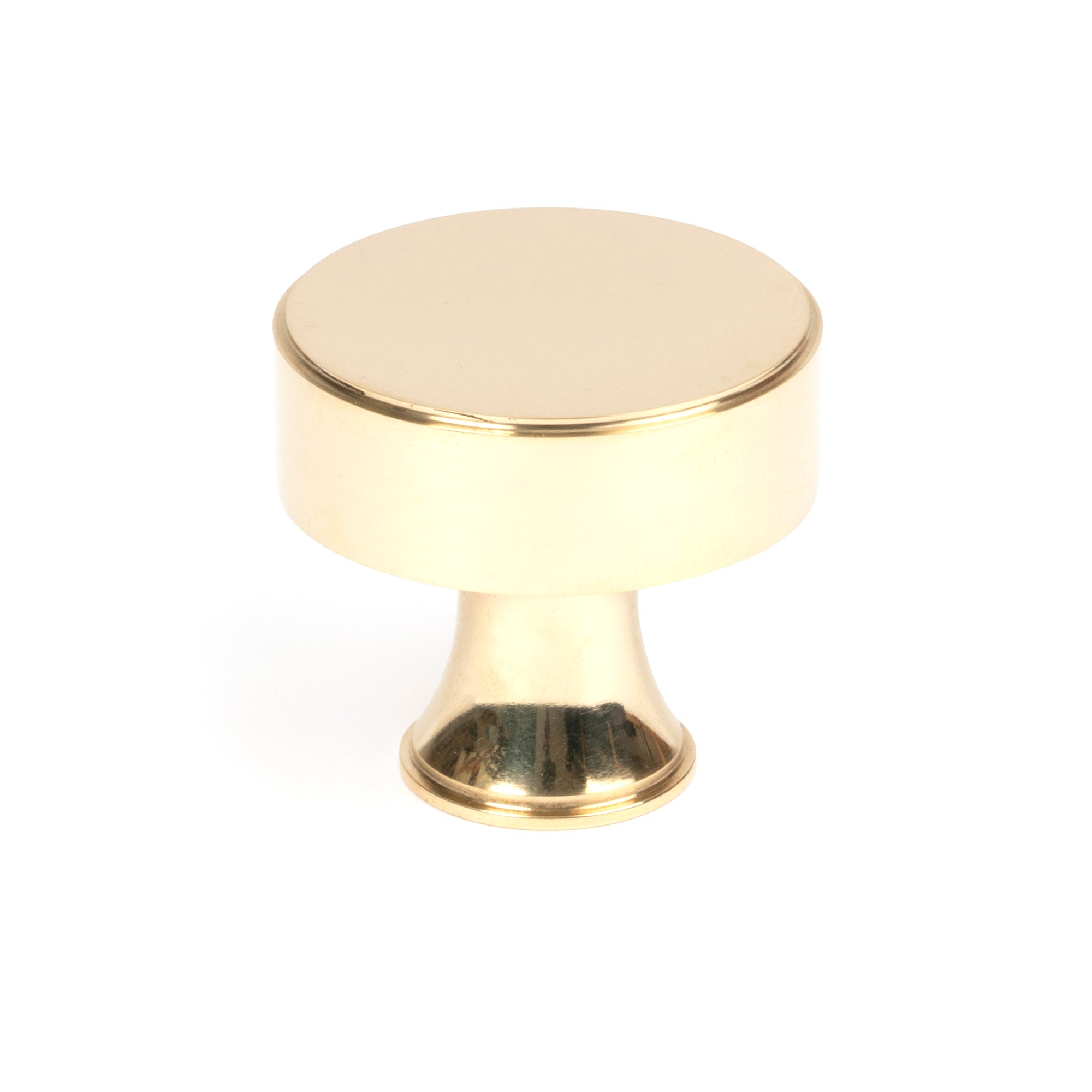 Polished Brass Scully Cabinet Knob - 38mm