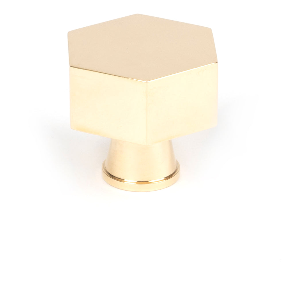 Polished Brass Kahlo Cabinet Knob - 38mm