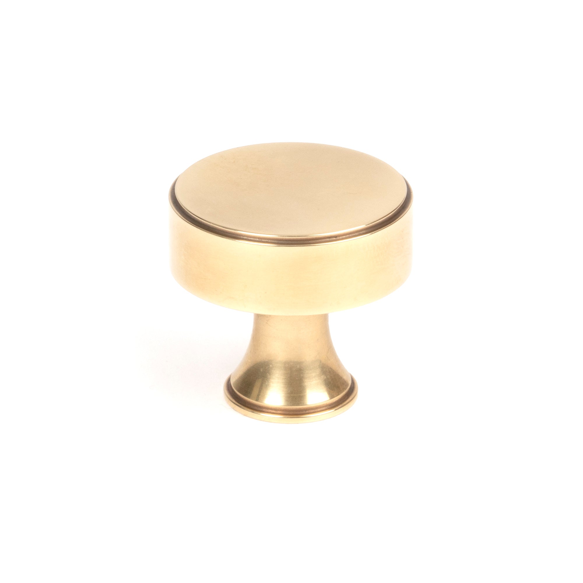 Aged Brass Scully Cabinet Knob - 32mm