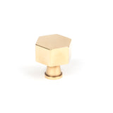 Aged Brass Kahlo Cabinet Knob - 25mm