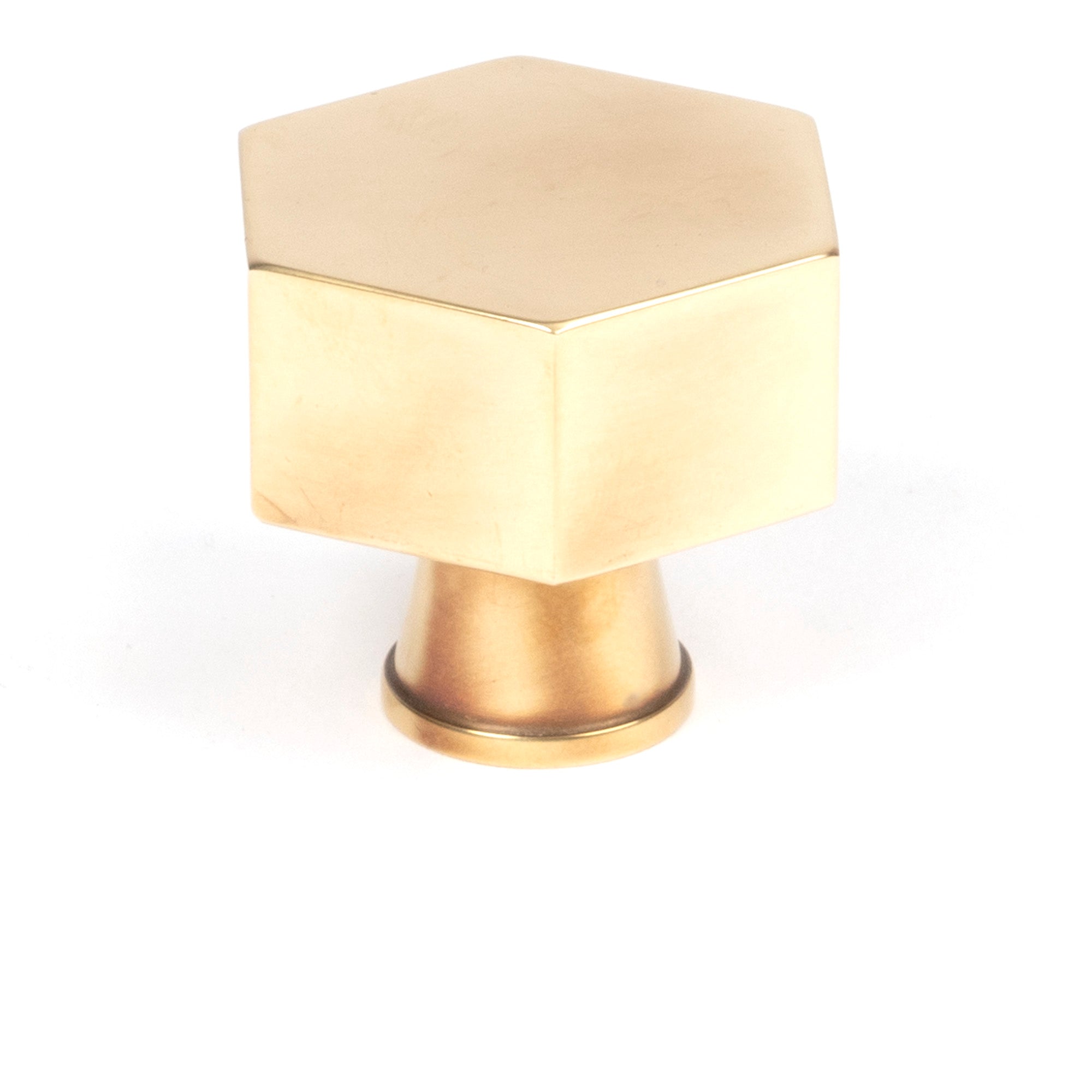 Aged Brass Kahlo Cabinet Knob - 38mm