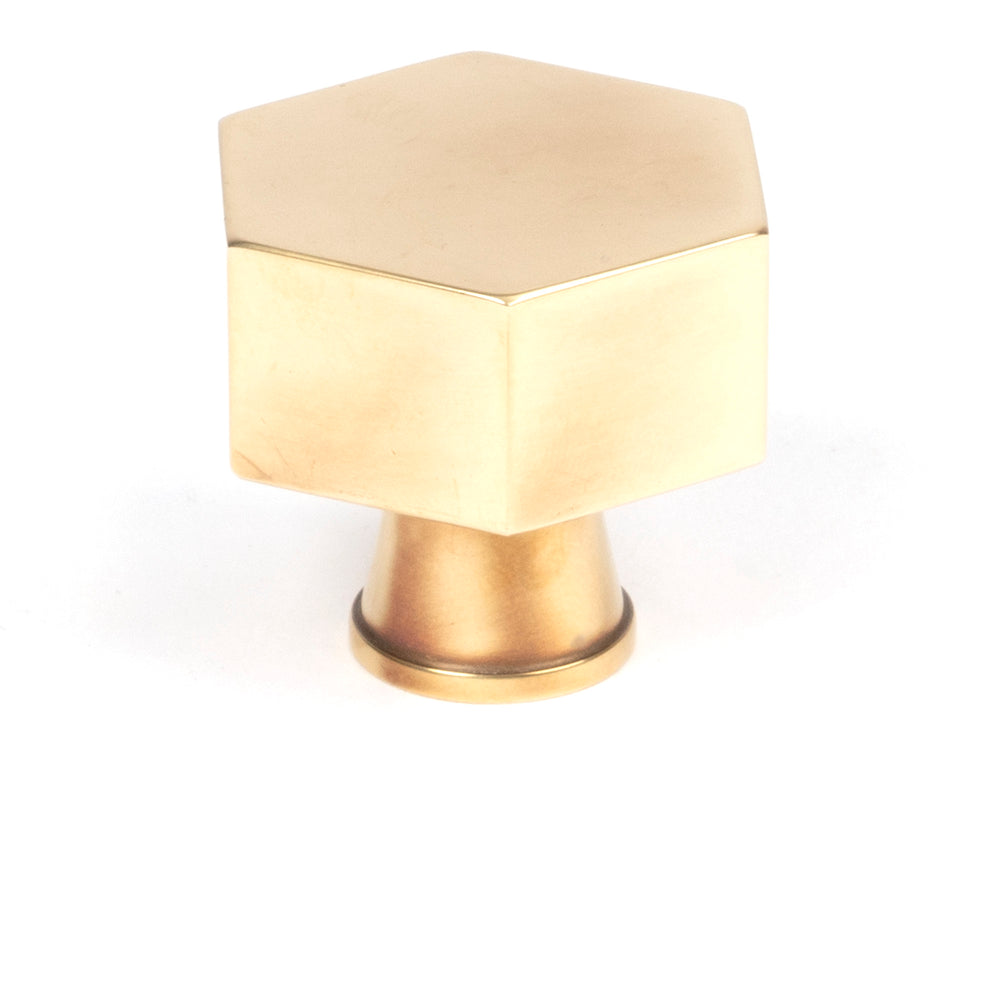 Aged Brass Kahlo Cabinet Knob - 38mm