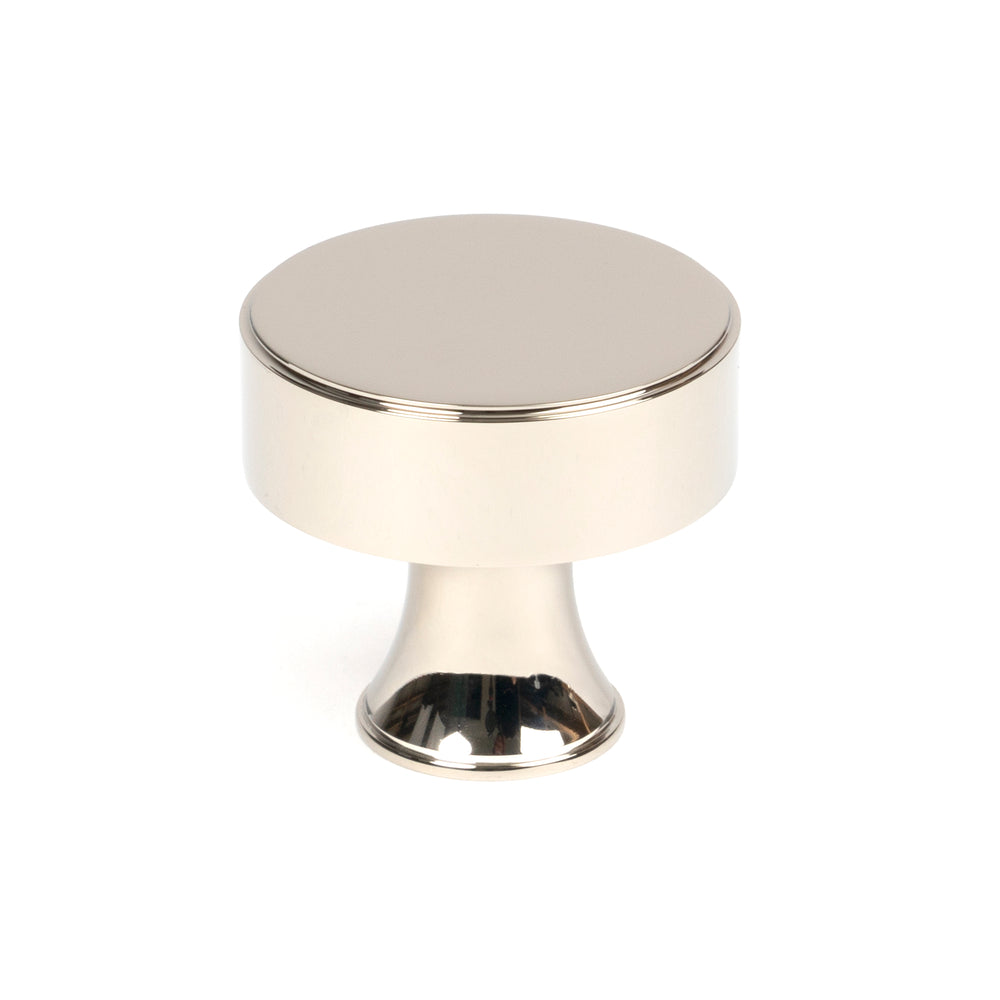 Polished Nickel Scully Cabinet Knob - 38mm