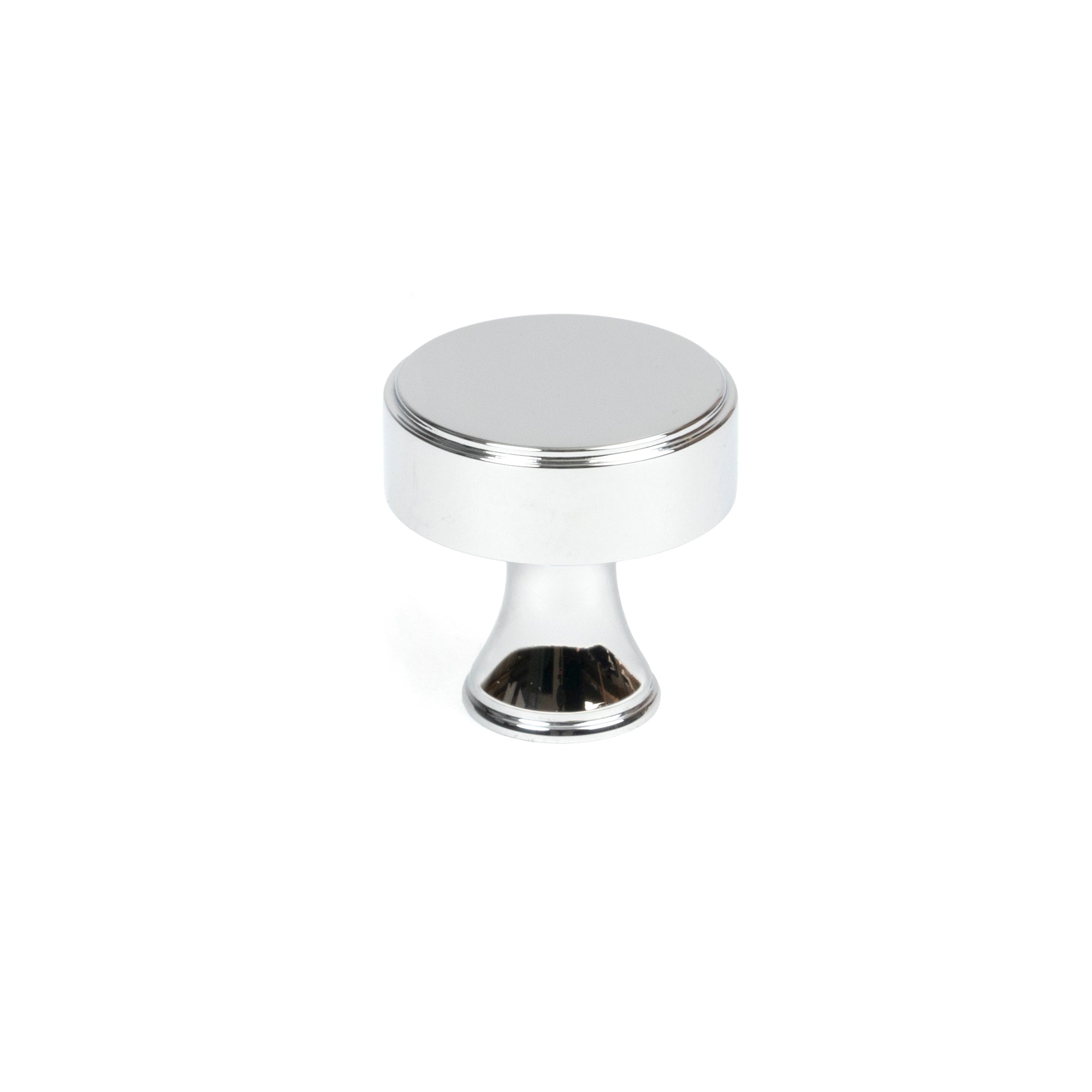 Polished Chrome Scully Cabinet Knob - 25mm