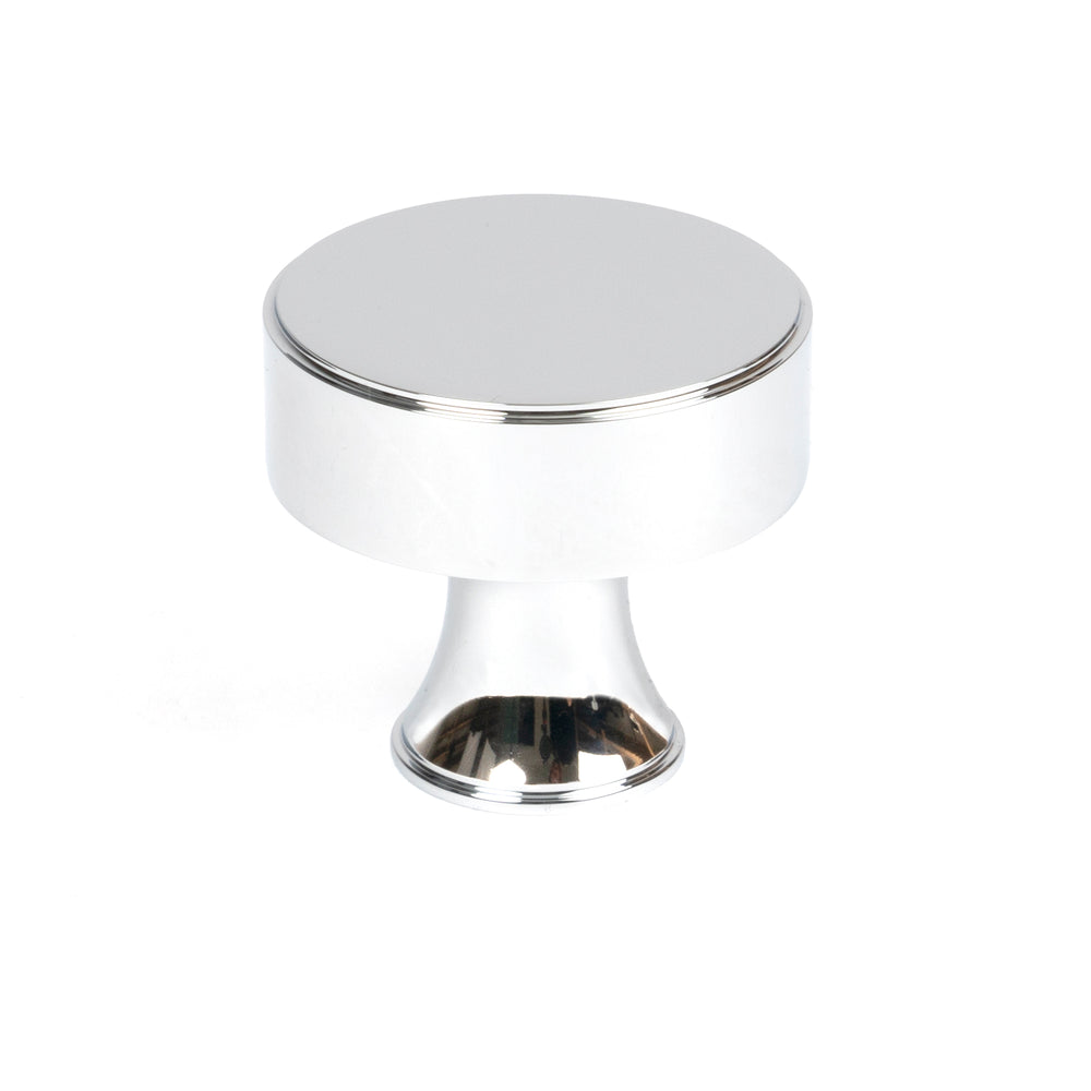 Polished Chrome Scully Cabinet Knob - 38mm