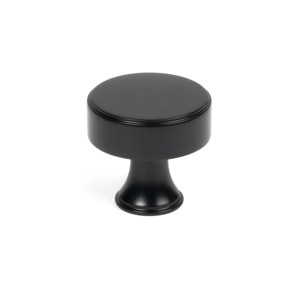 Matt Black Scully Cabinet Knob - 32mm