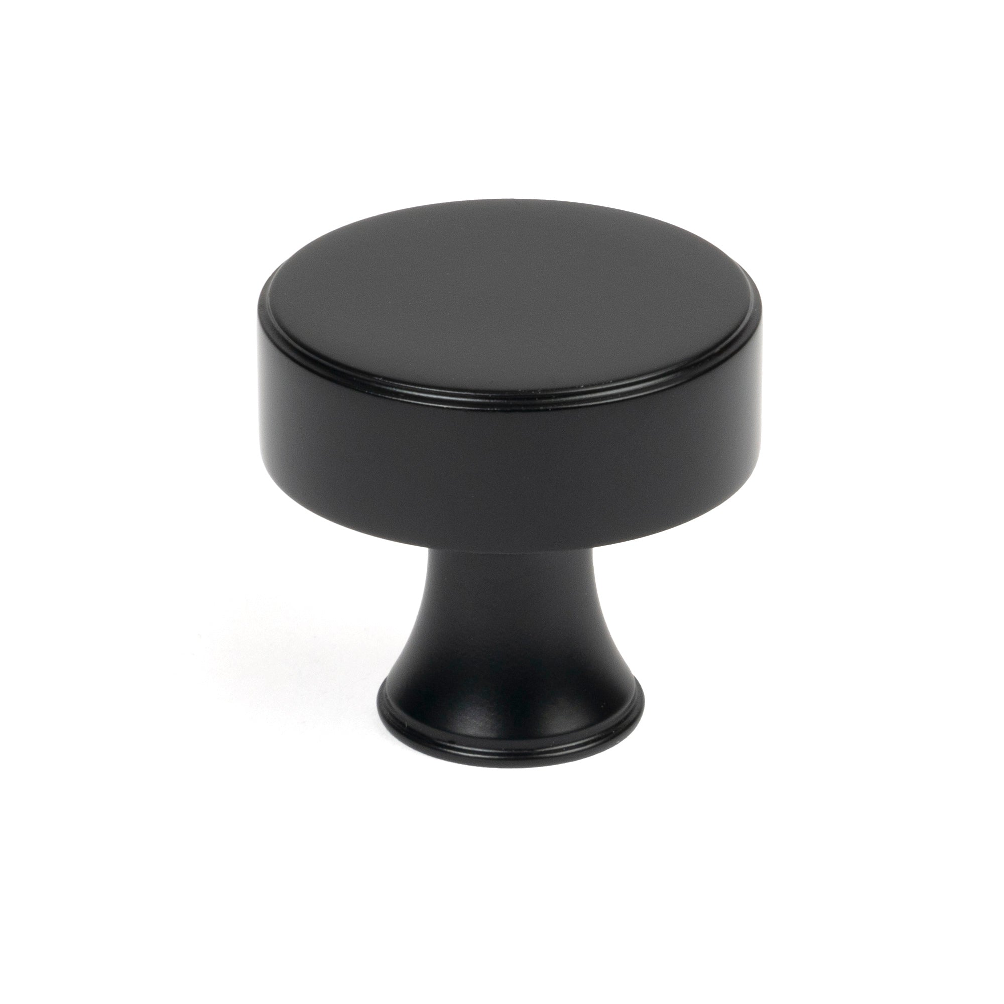 Matt Black Scully Cabinet Knob - 38mm