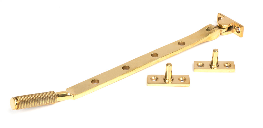Polished Brass 10" Brompton Stay