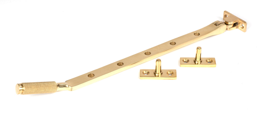 Polished Brass 12" Brompton Stay