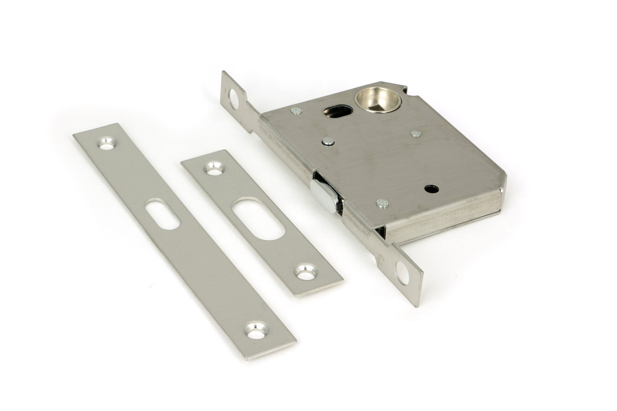 Polished Chrome 50mm Sliding Door Lock