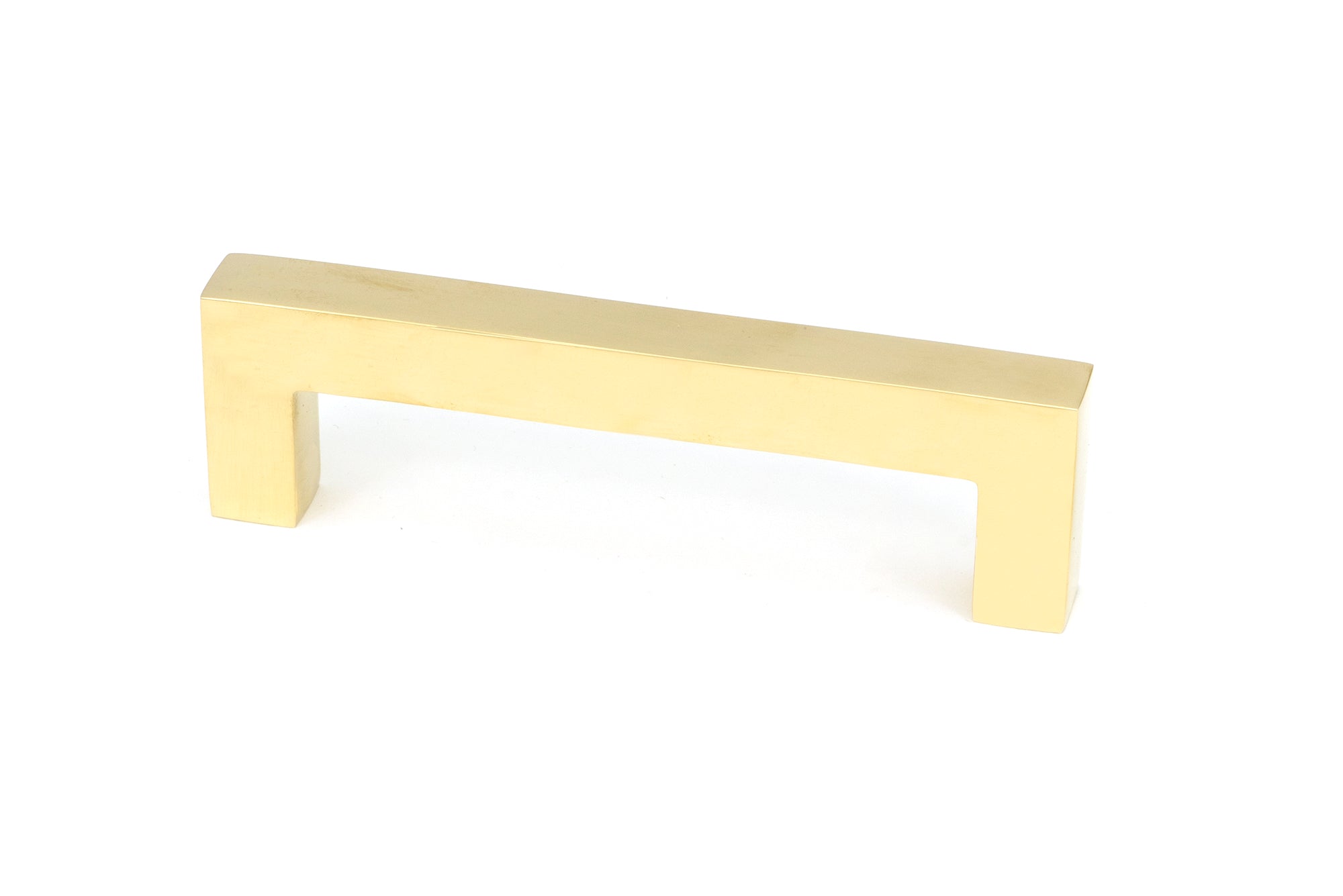 Polished Brass Albers Pull Handle - Small