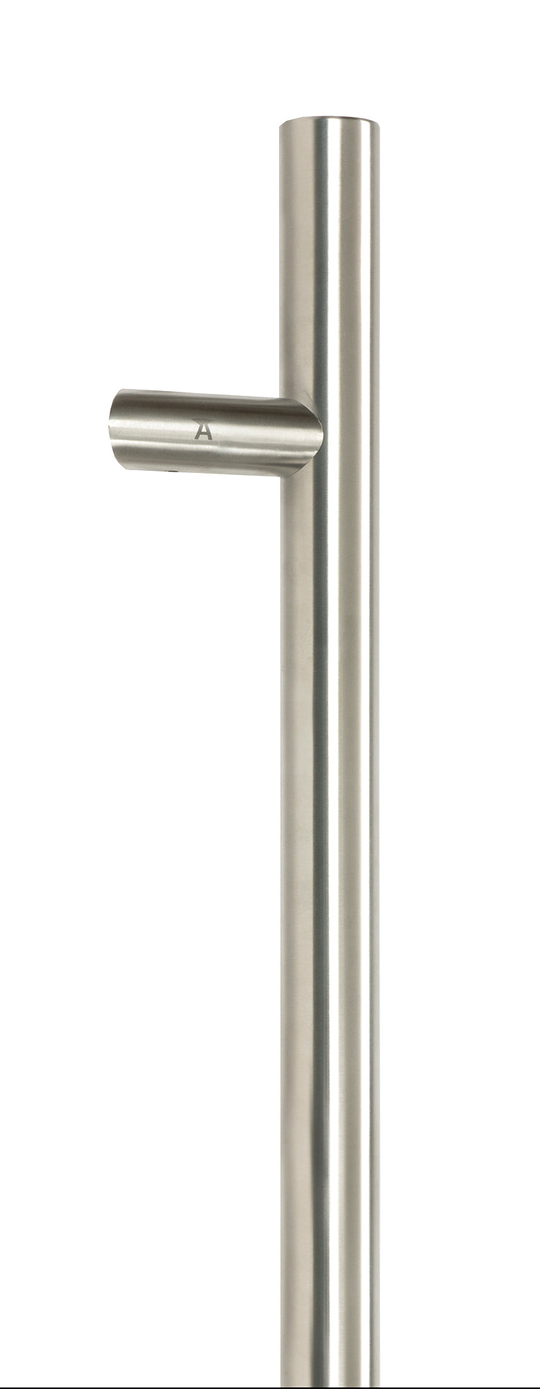 Satin Marine SS (316) 1.5m Offset T Bar Handle Secret Fix 32mm Ø