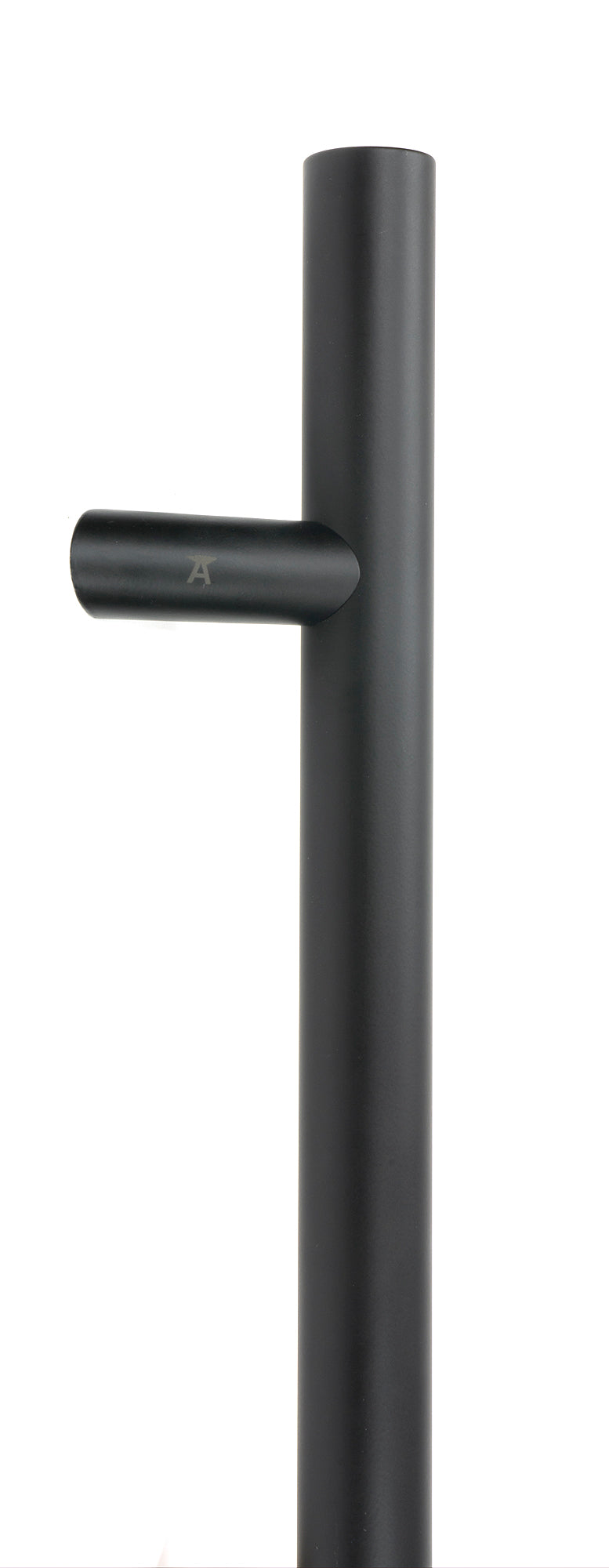 Matt Black SS (316) 1.8m Offset T Bar Handle Secret Fix 32mm Ø