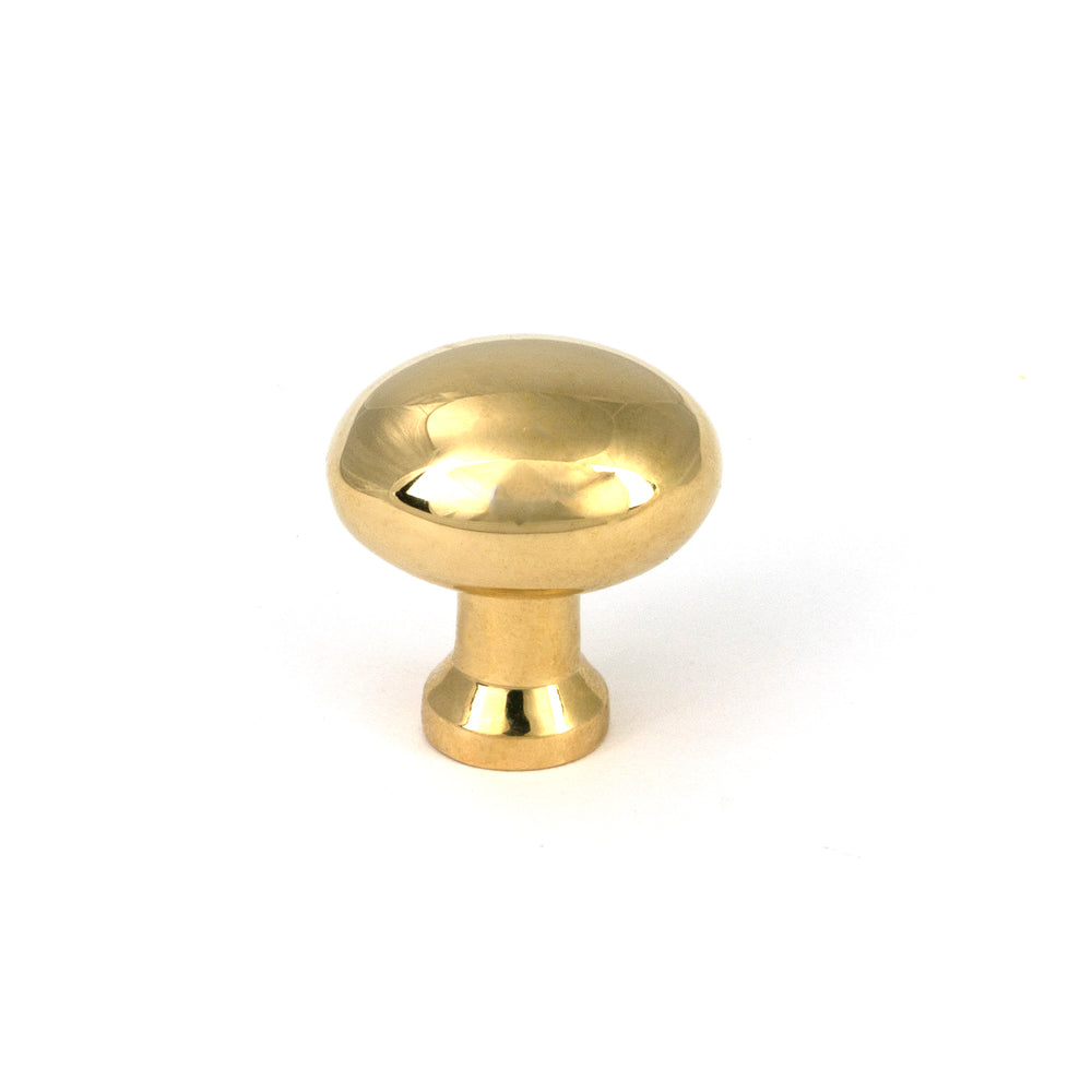 Polished Brass Moore Cabinet Knob - 25mm