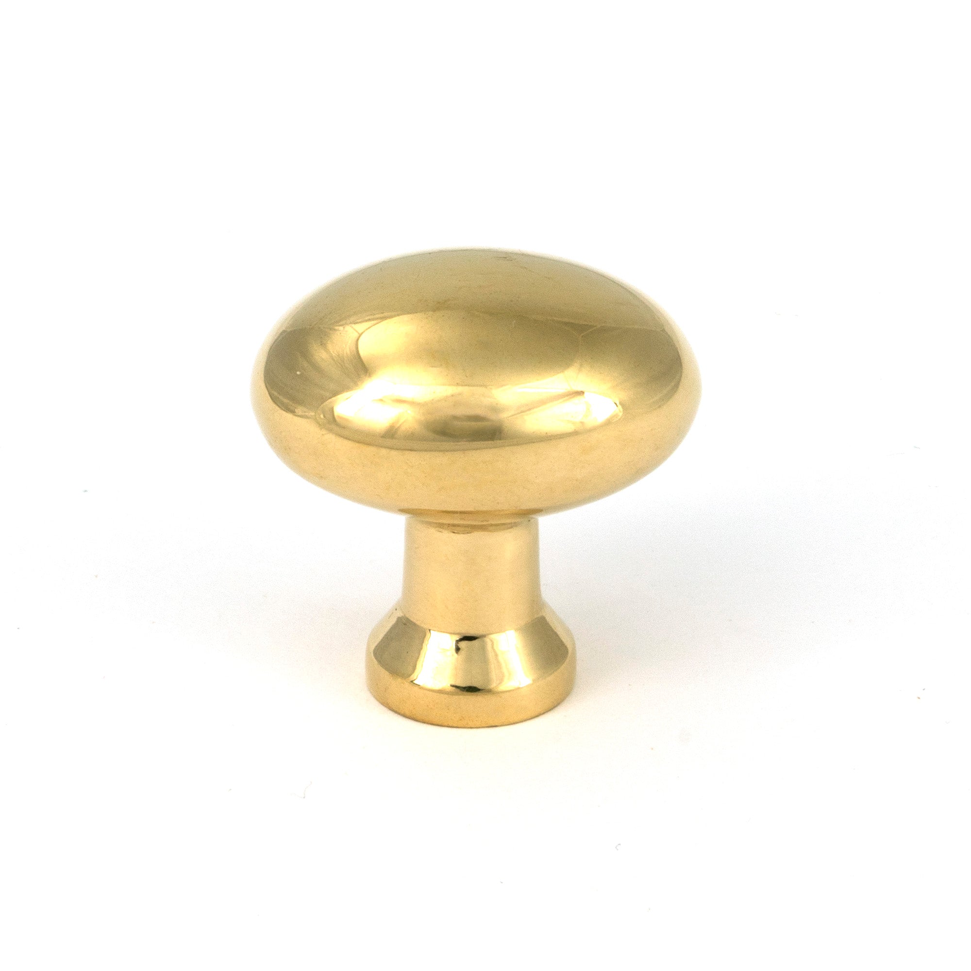 Polished Brass Moore Cabinet Knob - 32mm