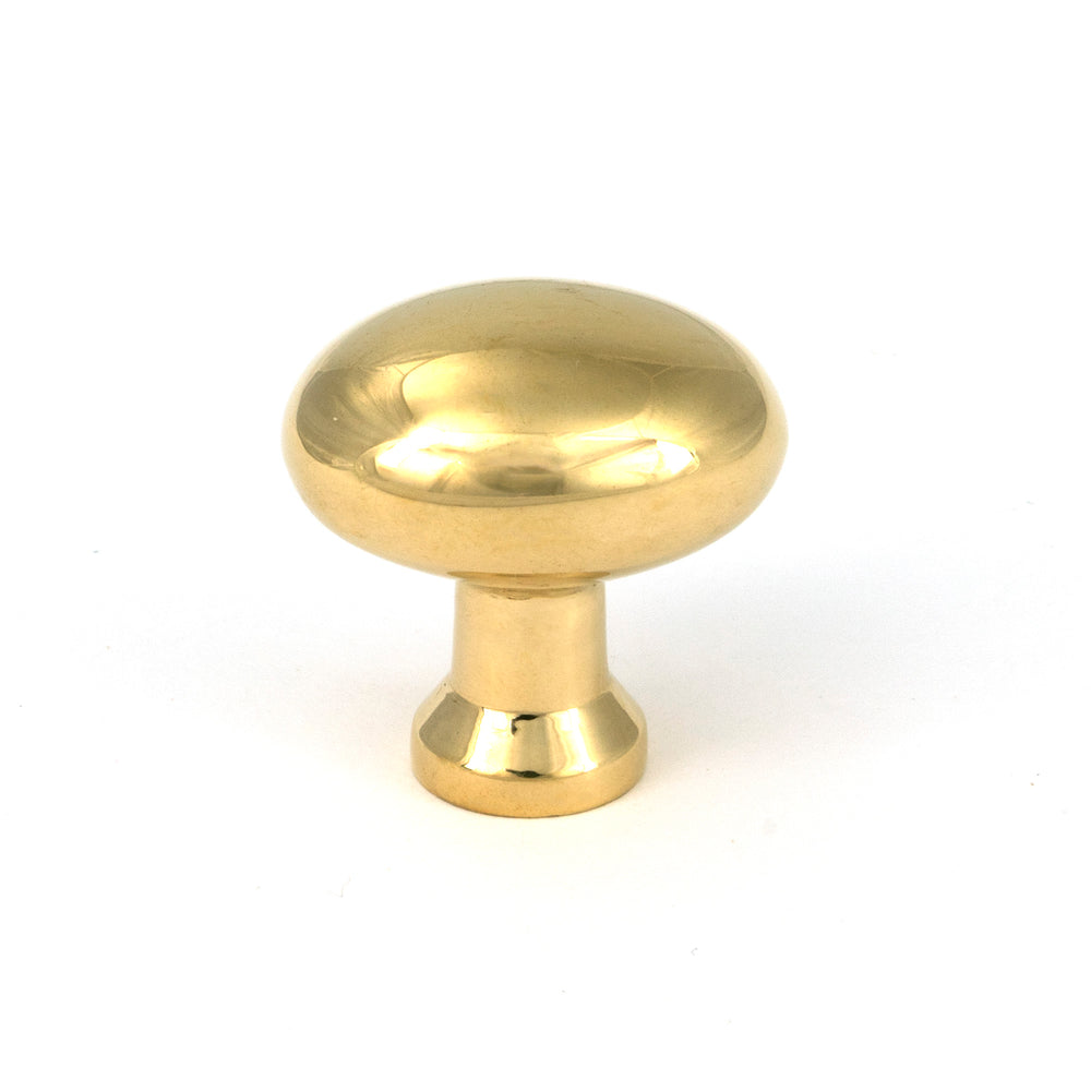 Polished Brass Moore Cabinet Knob - 32mm