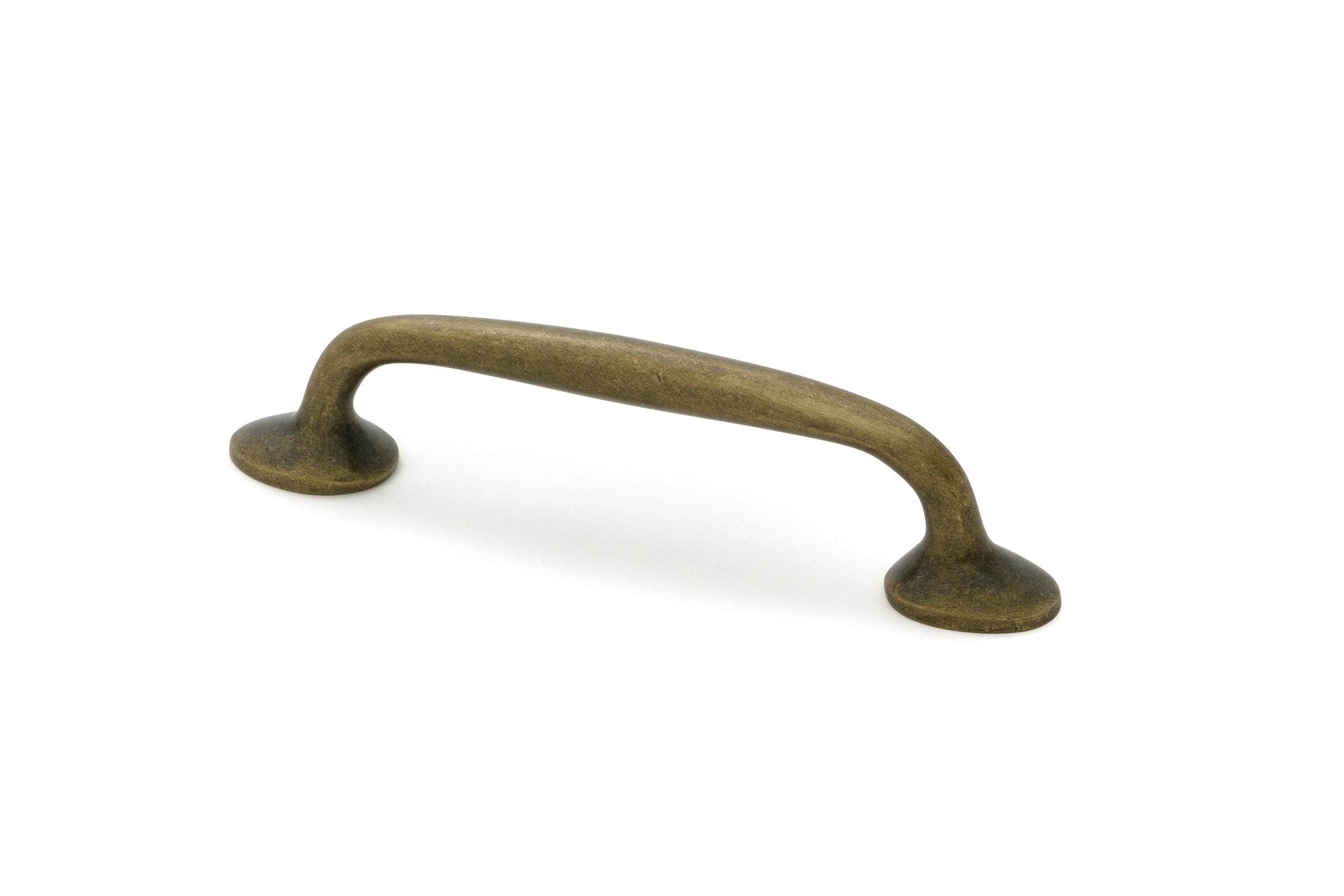 Burnished Brass Moore Pull Handle - Small