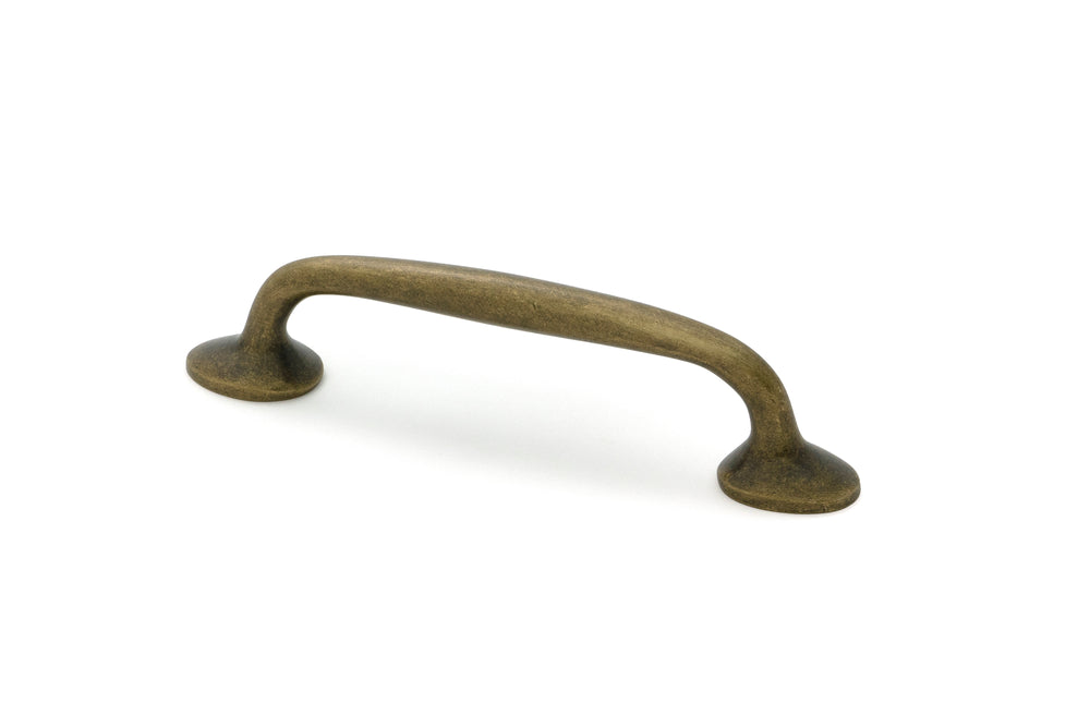 Burnished Brass Moore Pull Handle - Small